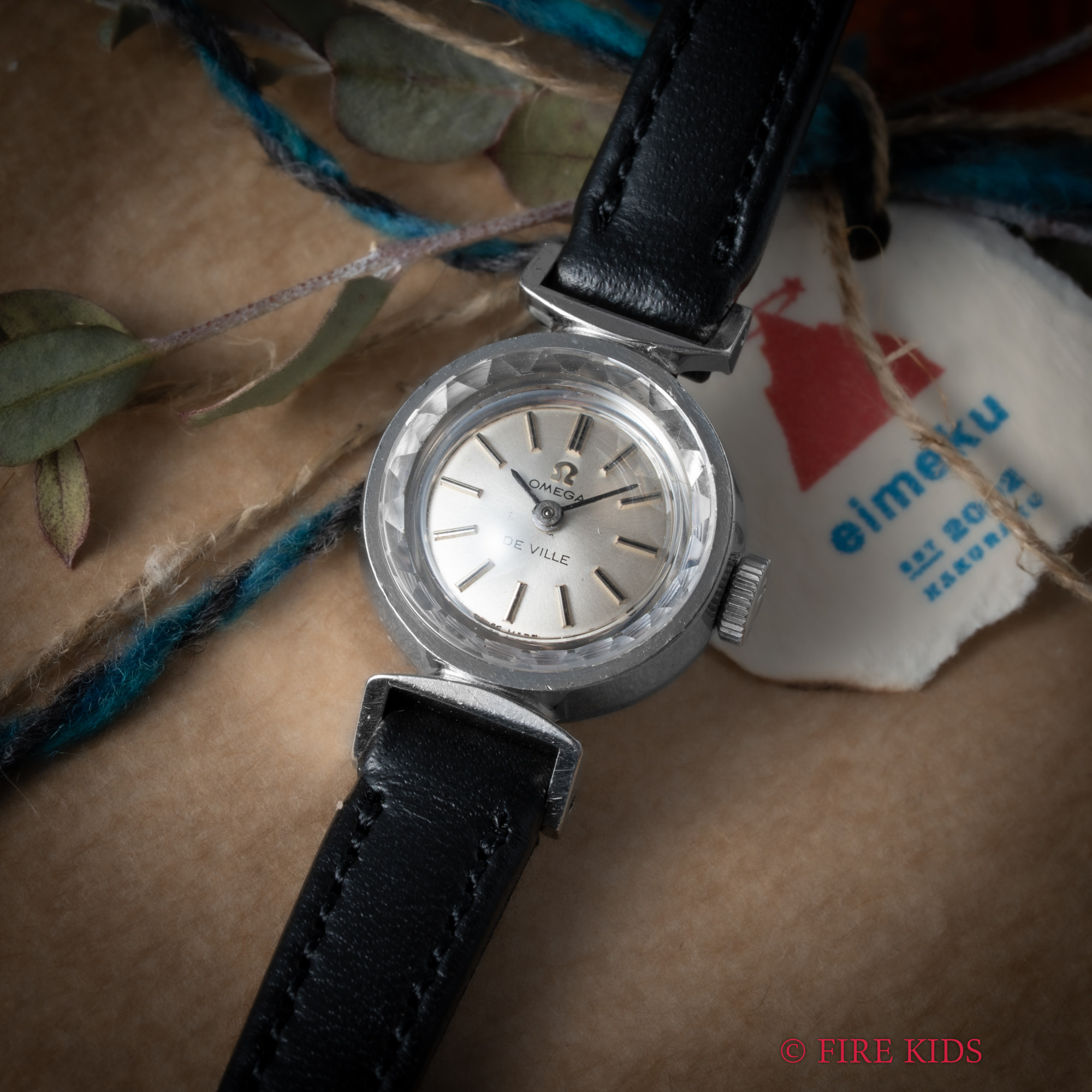 オメガ  デ・ヴィル  1967年製 レディース Ref.511.254 手巻 ユニークラグ ファセットガラス