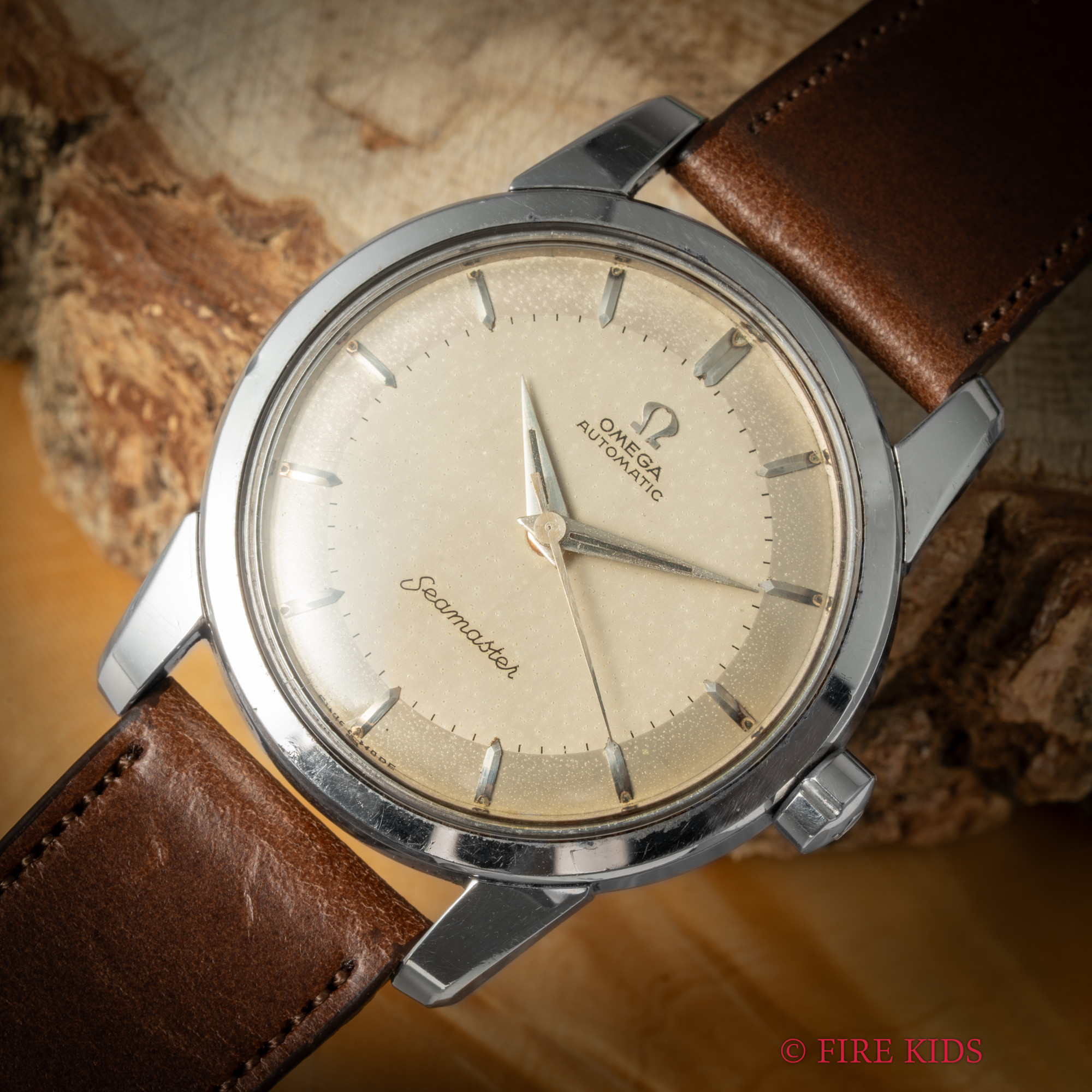 オメガ シーマスター 1958年製 Cal.501 ノンデイト Ref.2921-1 自動巻き