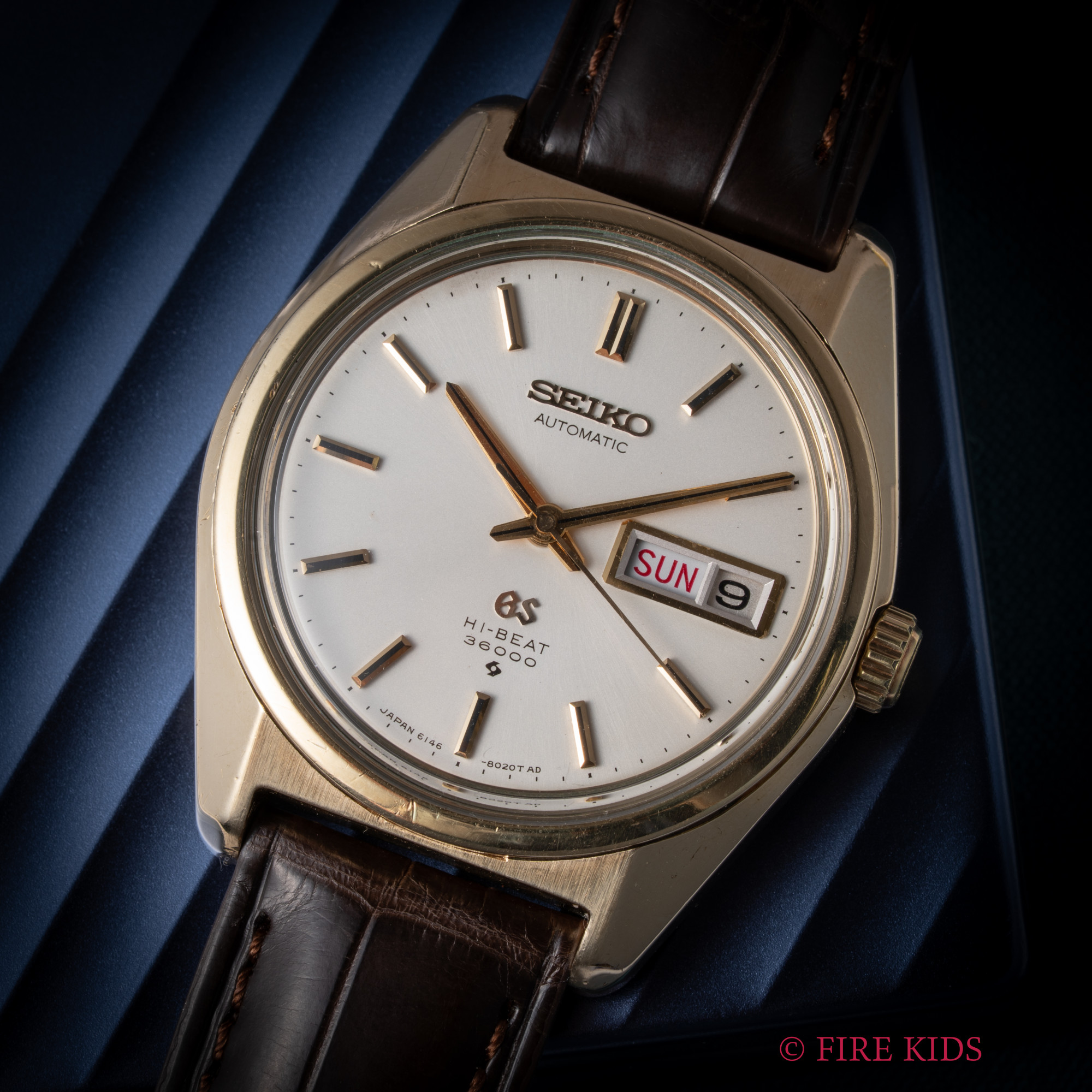 グランドセイコー 61GS 1969年製 Ref.6146-8000 CAPゴールドケース 10振動自動巻