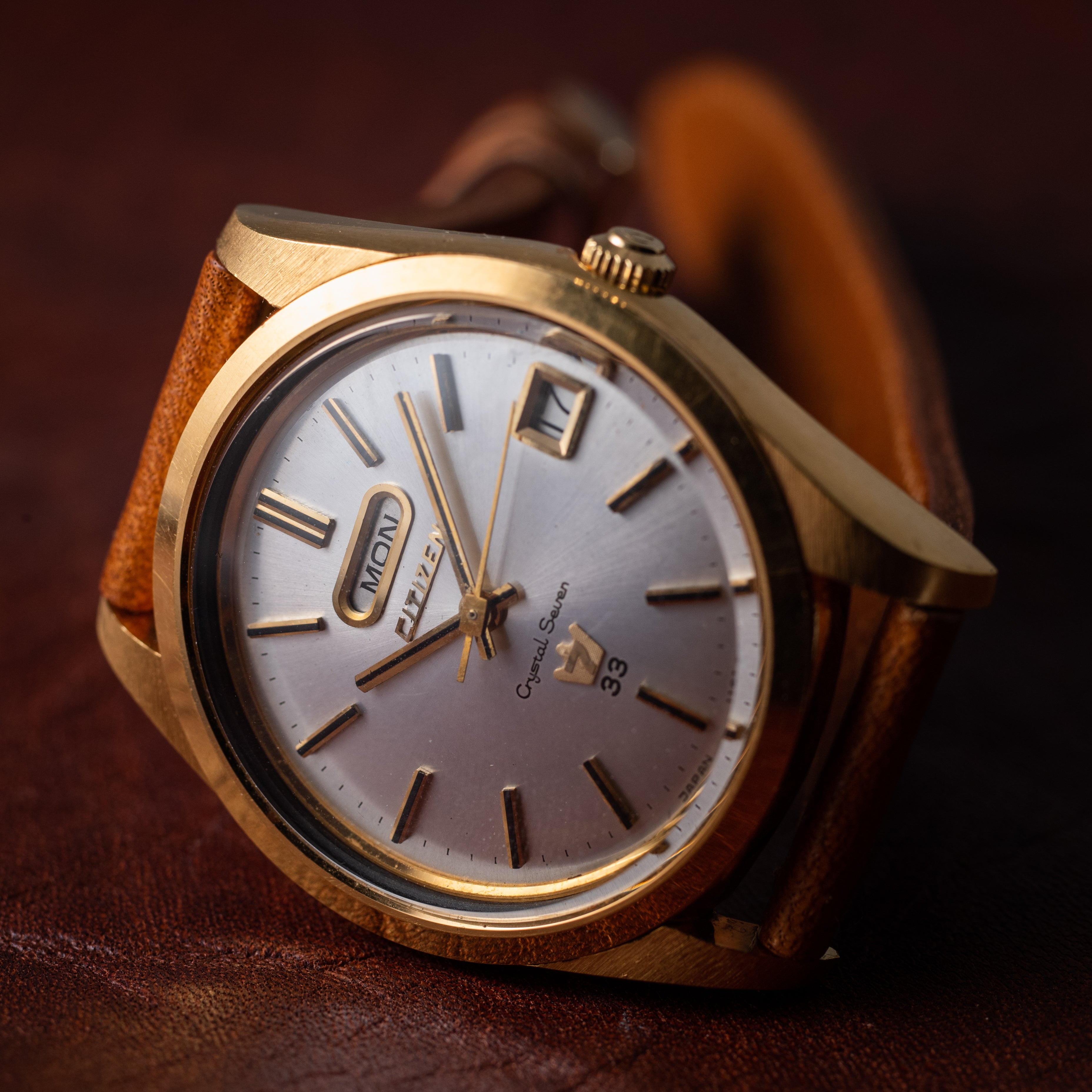 シチズン クリスタルセブン GF 1967年製  35石 美品