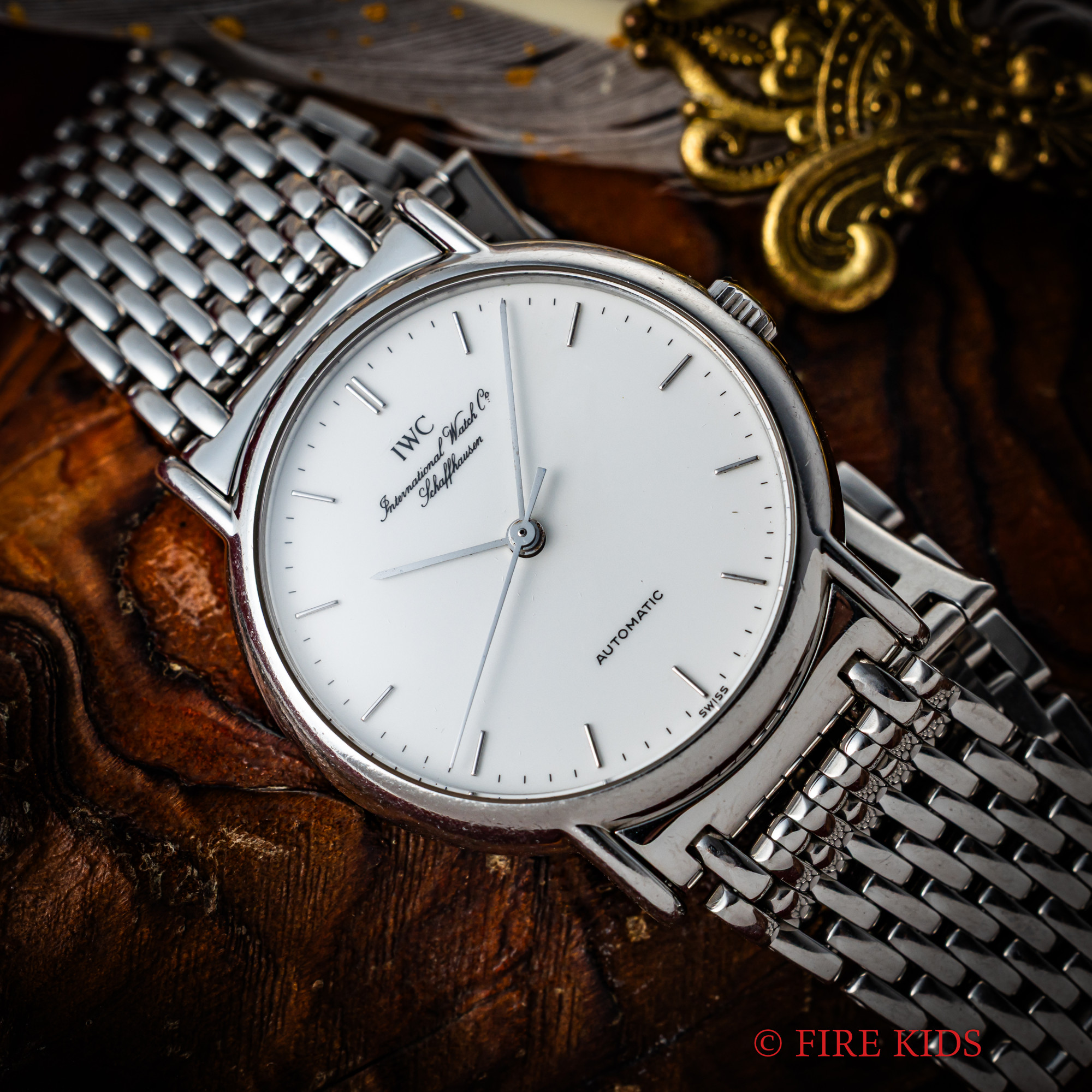 IWC　IWCポートフィノ1994年製自動巻き純正ステンレスブレス付サービスギャラ付き