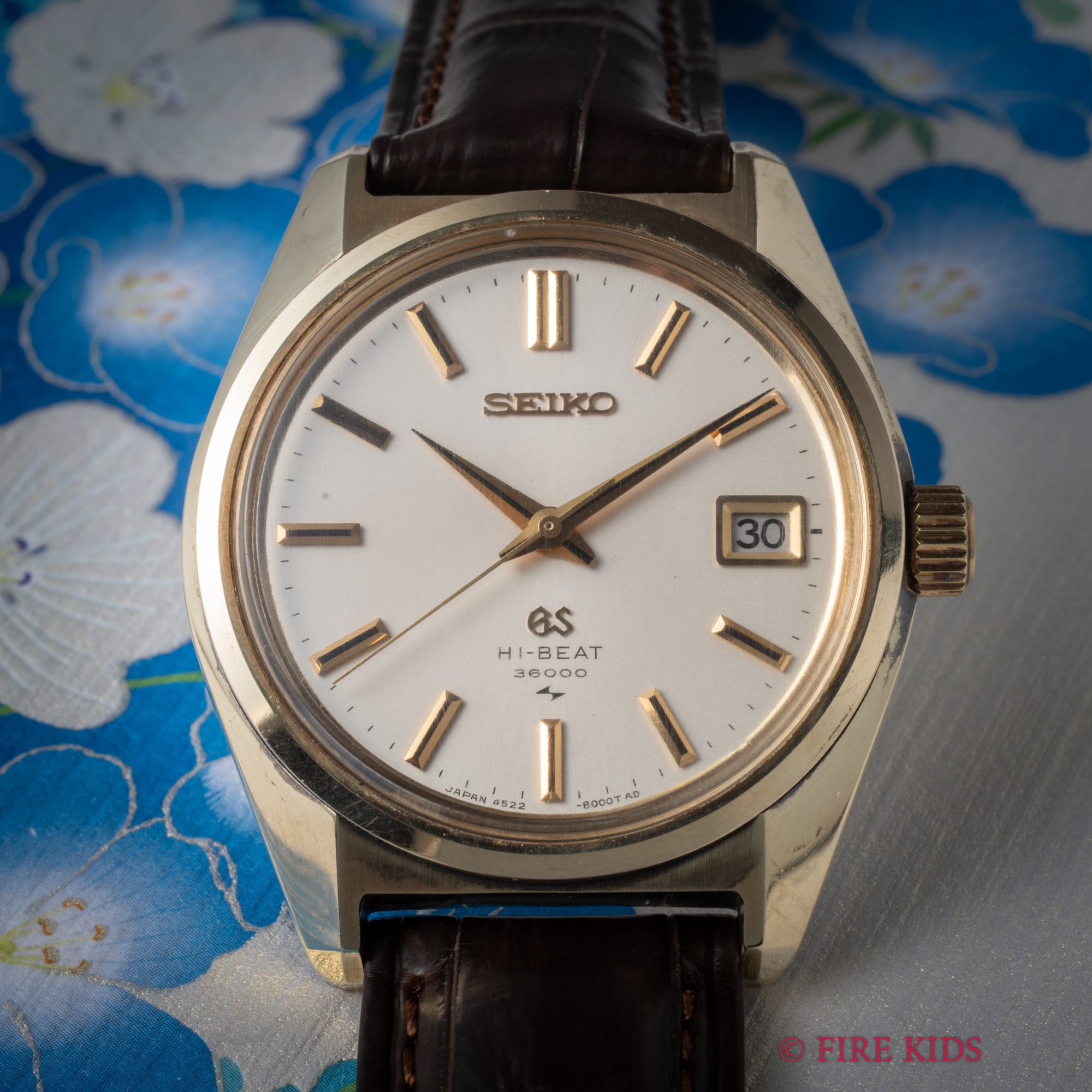 セイコー グランドセイコー 45GS CAPゴールド 1969年製 手巻き 10振動 Ref.4522-8000