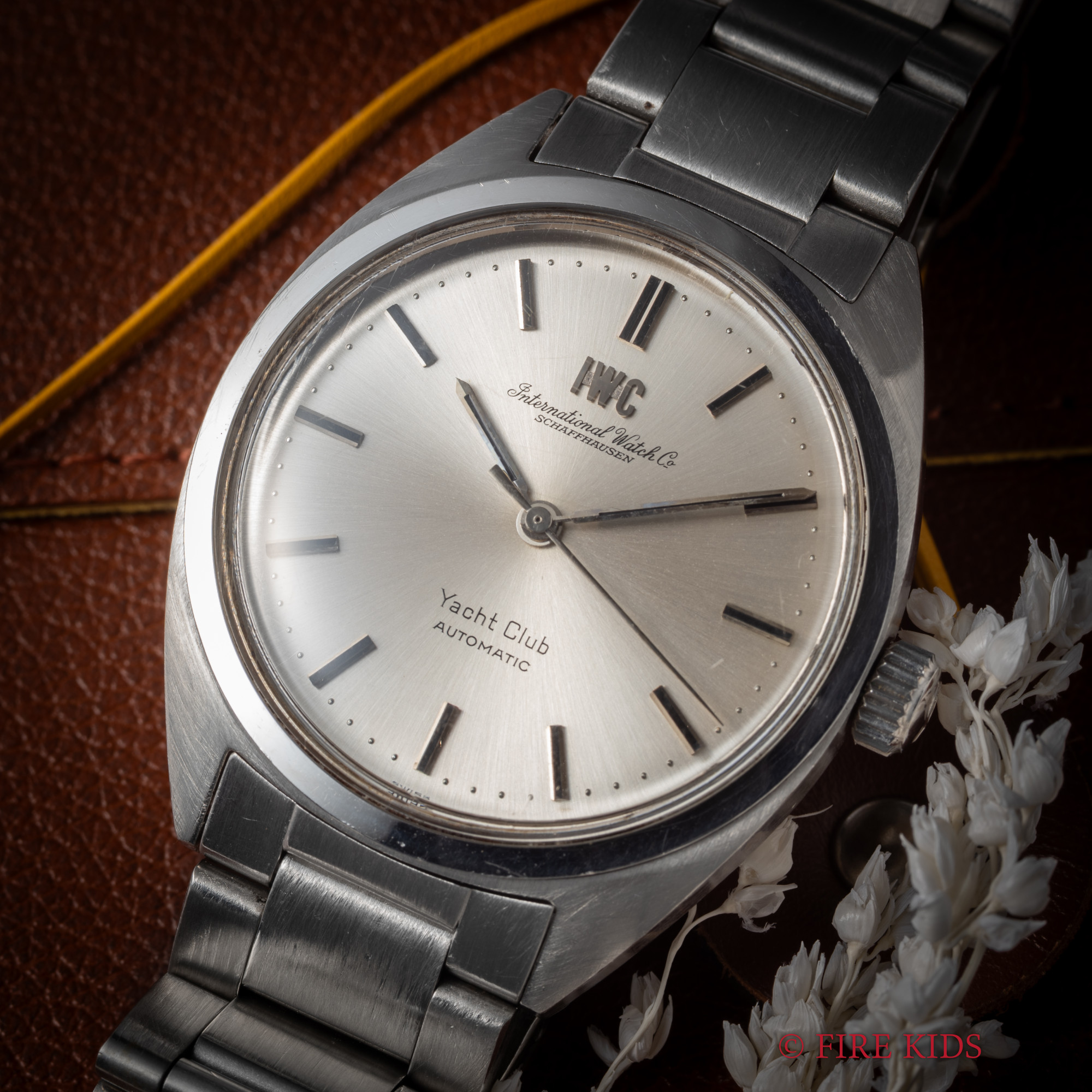 IWC ヨットクラブ ノンデイト 1967年製 Ref.R811AD 純正ブレス ペラトン式自動巻 Cal.854 シルバーダイヤル