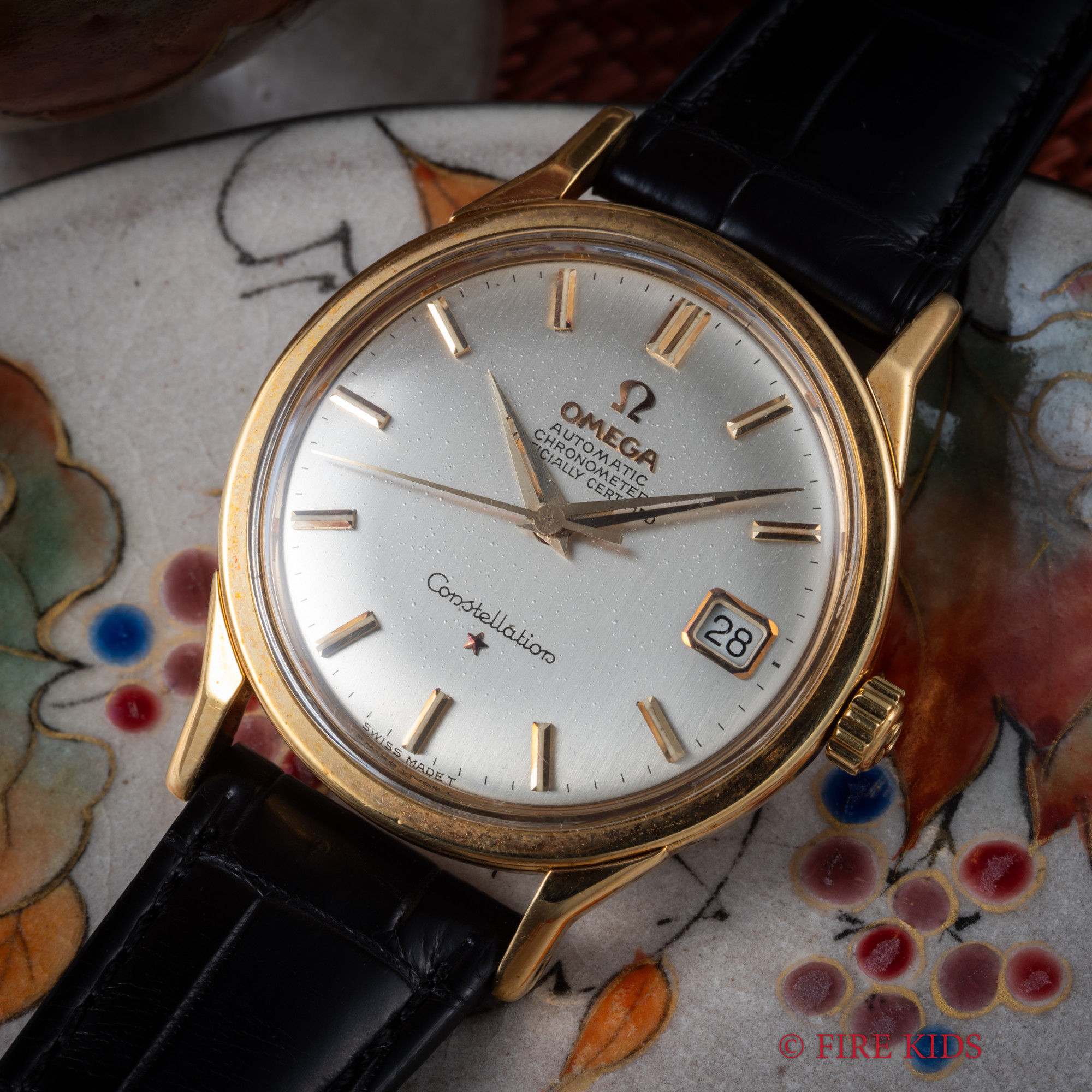 オメガ コンステレーション Ref.168.005/6 1966年製 Cal.561 18金イエローゴールド