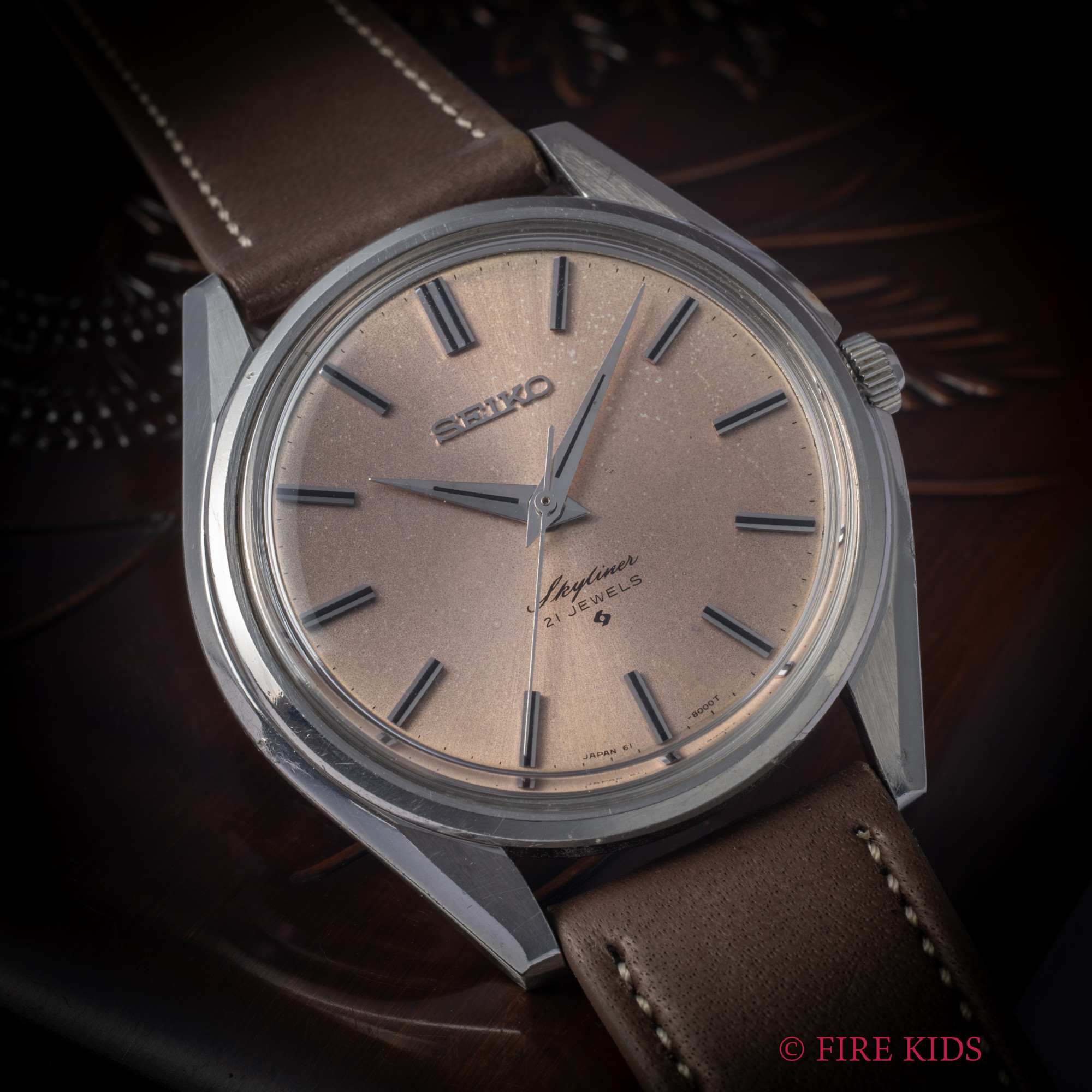希少　ヴィンテージ セイコー後期　スカイライナー 71年製 FIREKIDS｜ファイアーキッズ / セイコー SEIKO スカイライナー 1971年