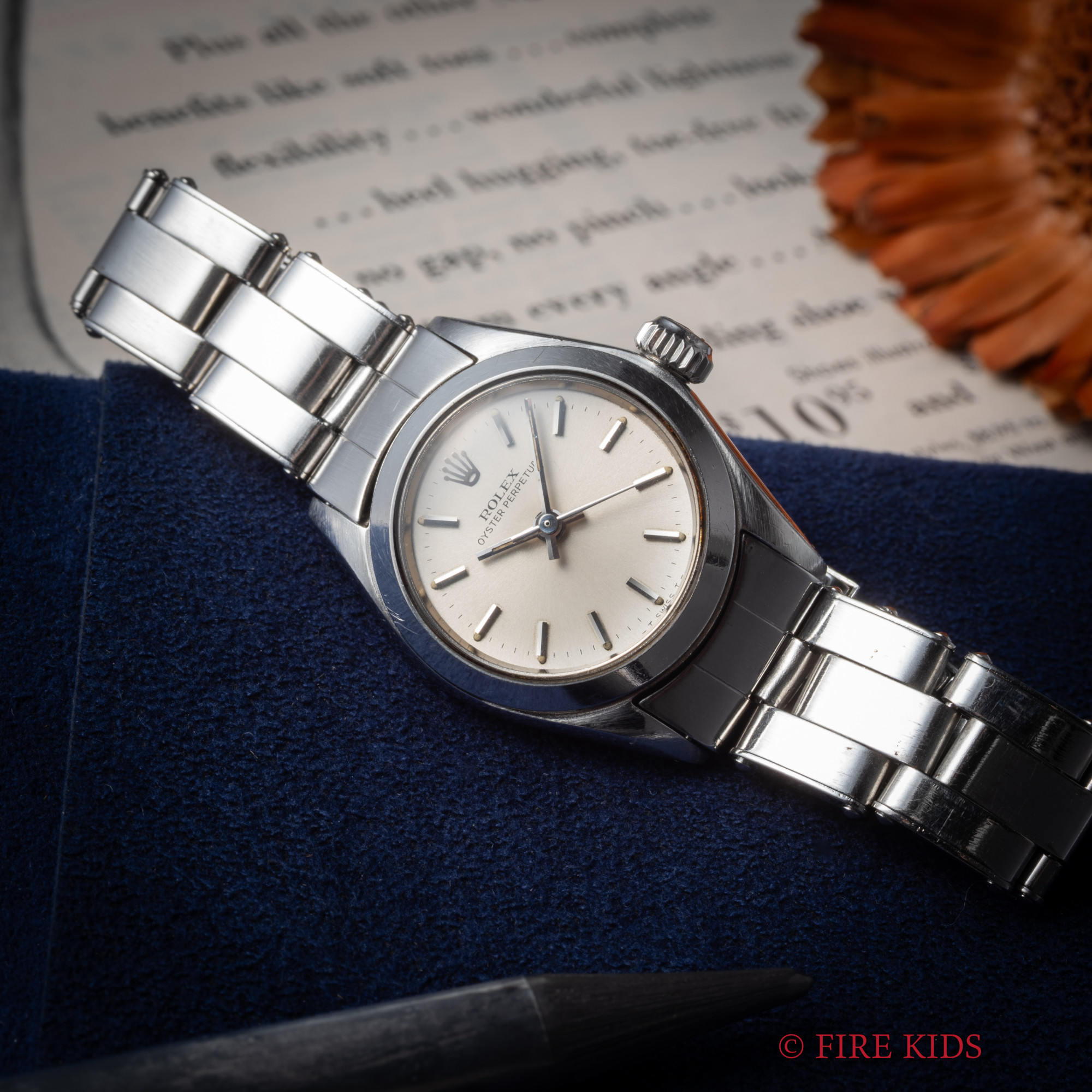 ロレックス ROLEX オイスターパーペチュアルレディース 1967年製 Ref.6618 自動巻き Cal.1161 純正リベットブレス