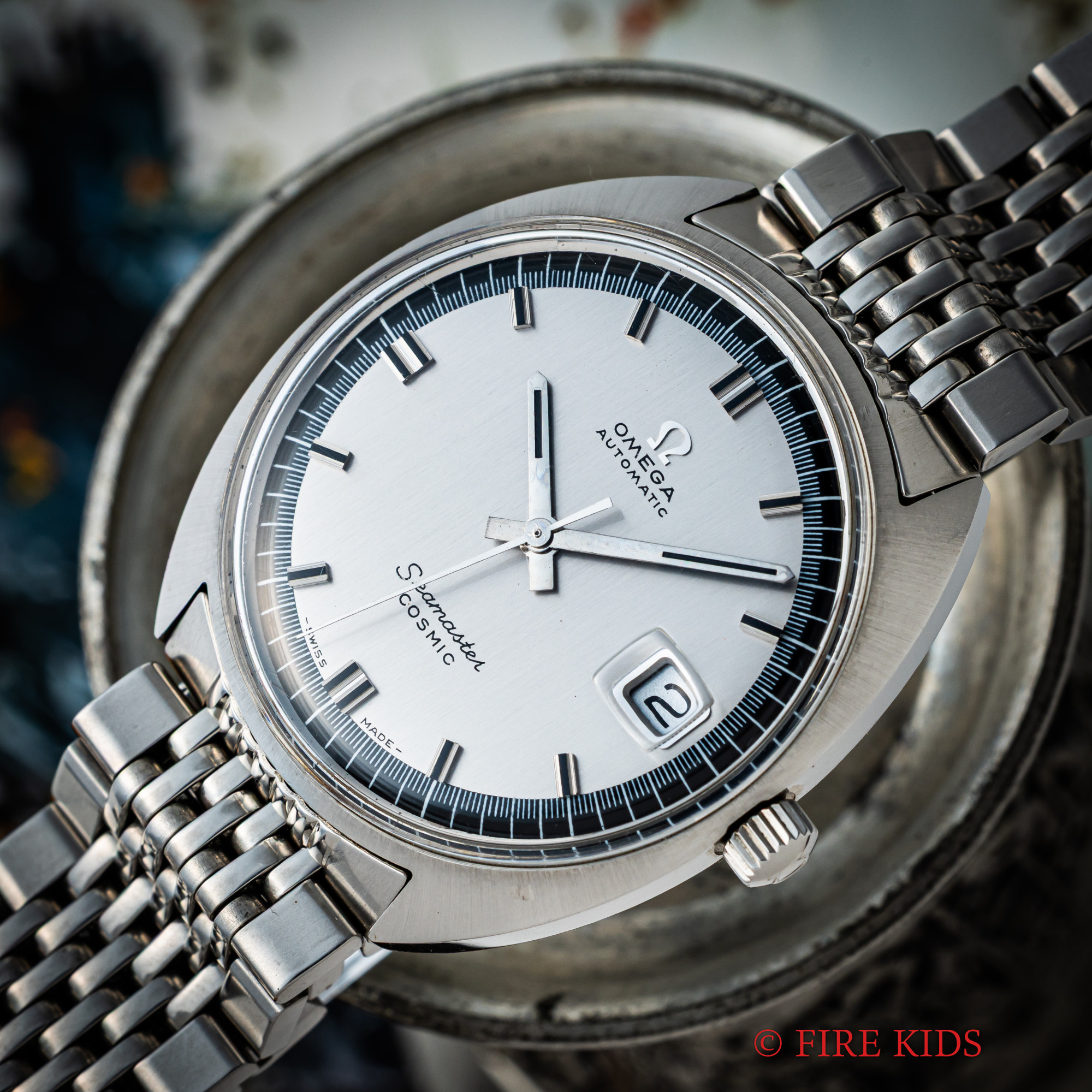 オメガ OMEGA コズミック 1968年製 Ref.166.026 Cal.565 自動巻き 純正ブレス