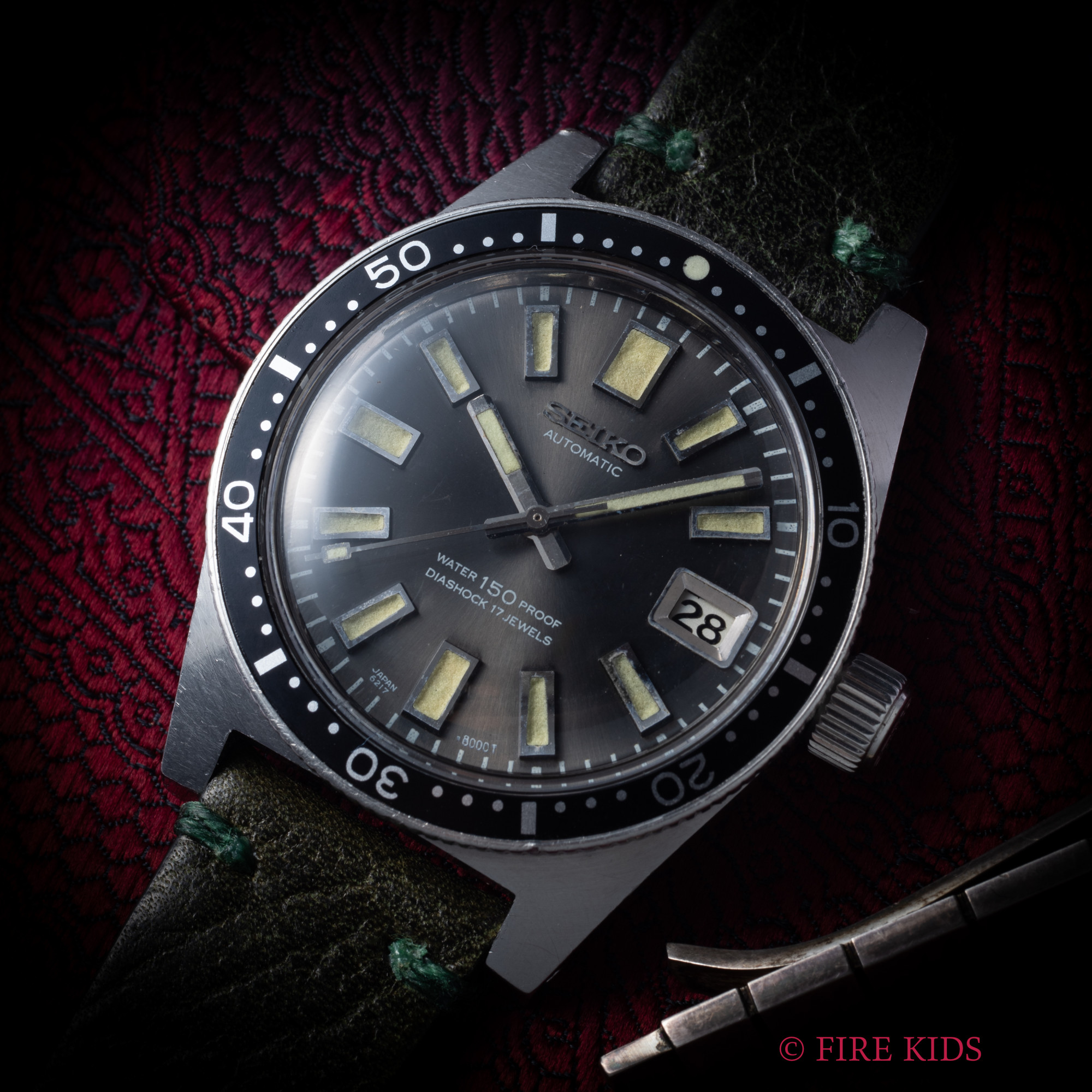 セイコー SEIKO 150m 1stダイバー 後期型 1966年製 Ref.6217-8001 自動巻 寅さんモデル イルカマーク