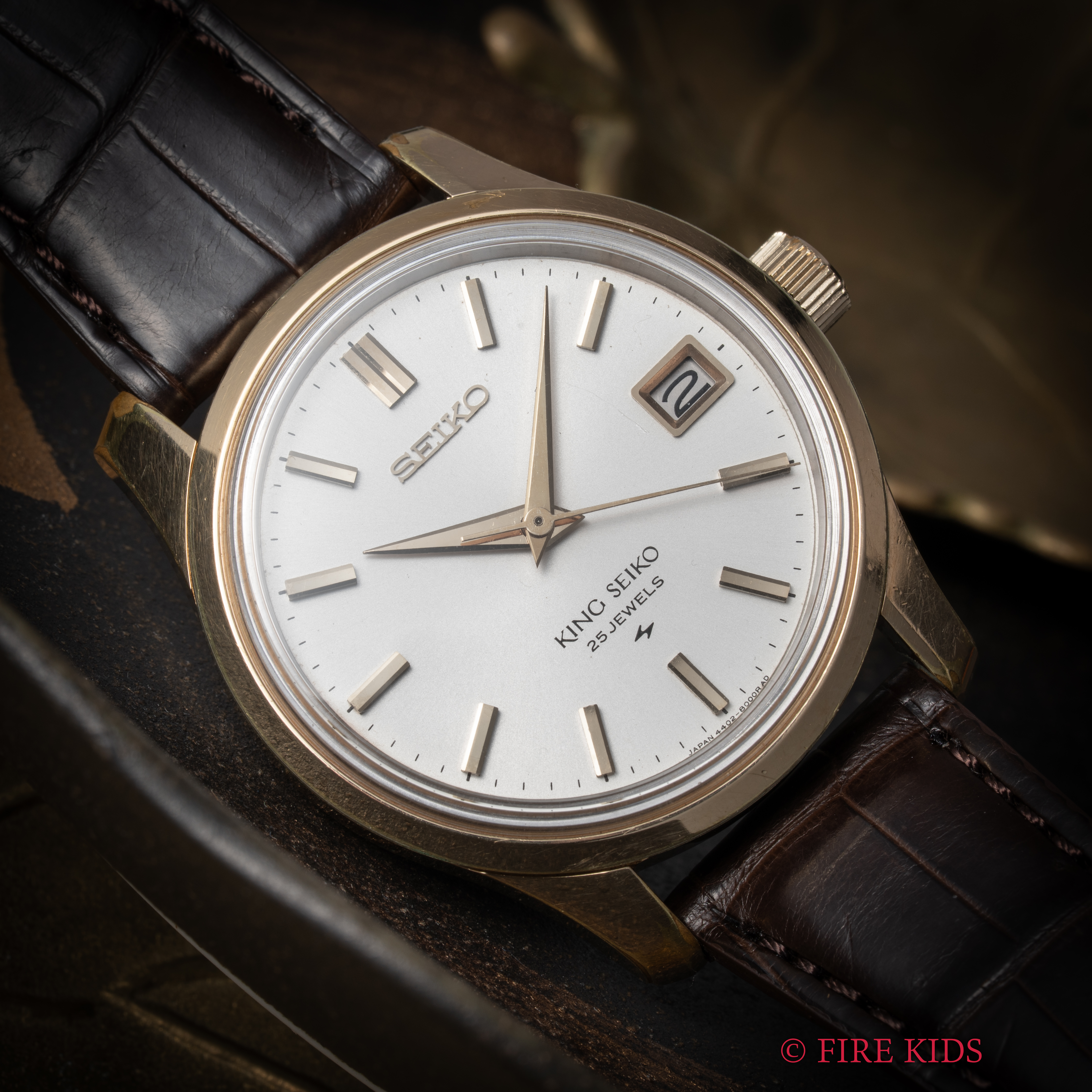 セイコー SEIKO 44キングセイコー SGPケース 1967年製 Ref.4402-8000 手巻き Cal.4402A セイコーメダリオン 純正尾錠付き