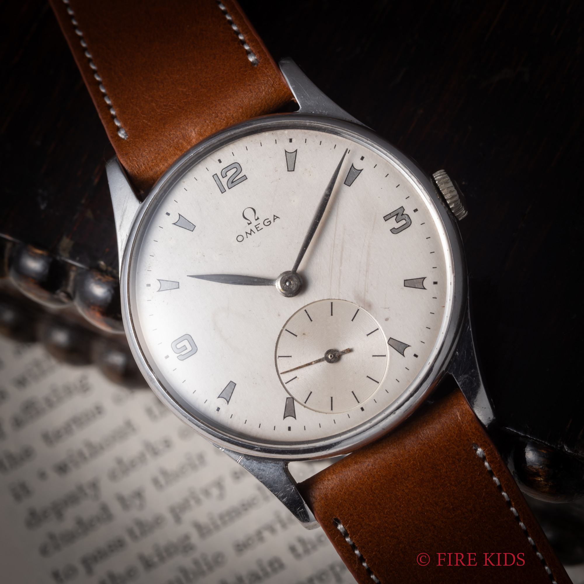 オメガ 30mmキャリバー Cal.265 手巻き 1950~1951年製 スモセコ