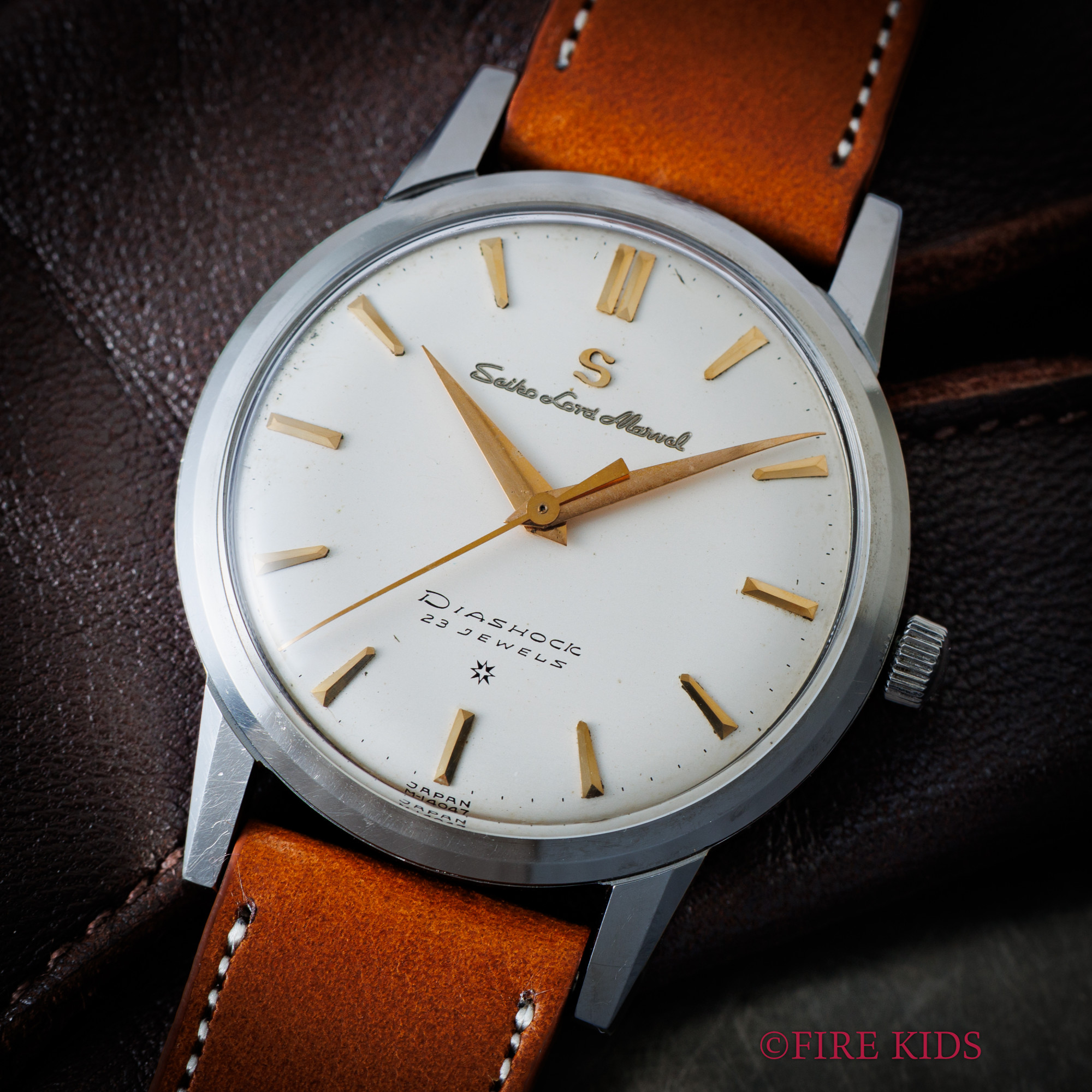 セイコー SEIKO ロードマーベル 初期型 彫文字1959年製 SDダイヤル Ref.14056 手巻き Cal.5065 S蛇マーク