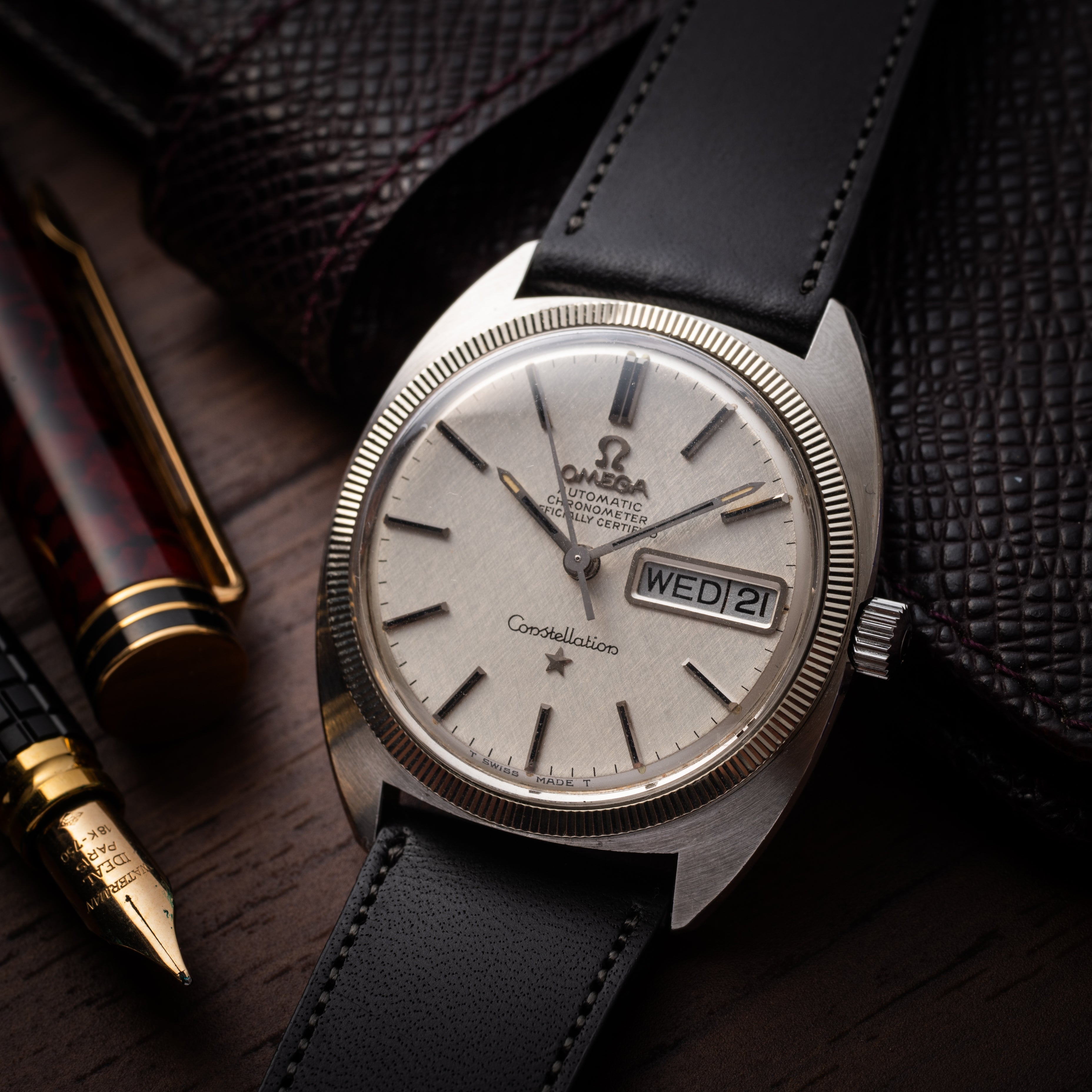 オメガ コンステレーション ジェンタ 1969年製 Ref.168.029 デイデイト リネンダイヤル