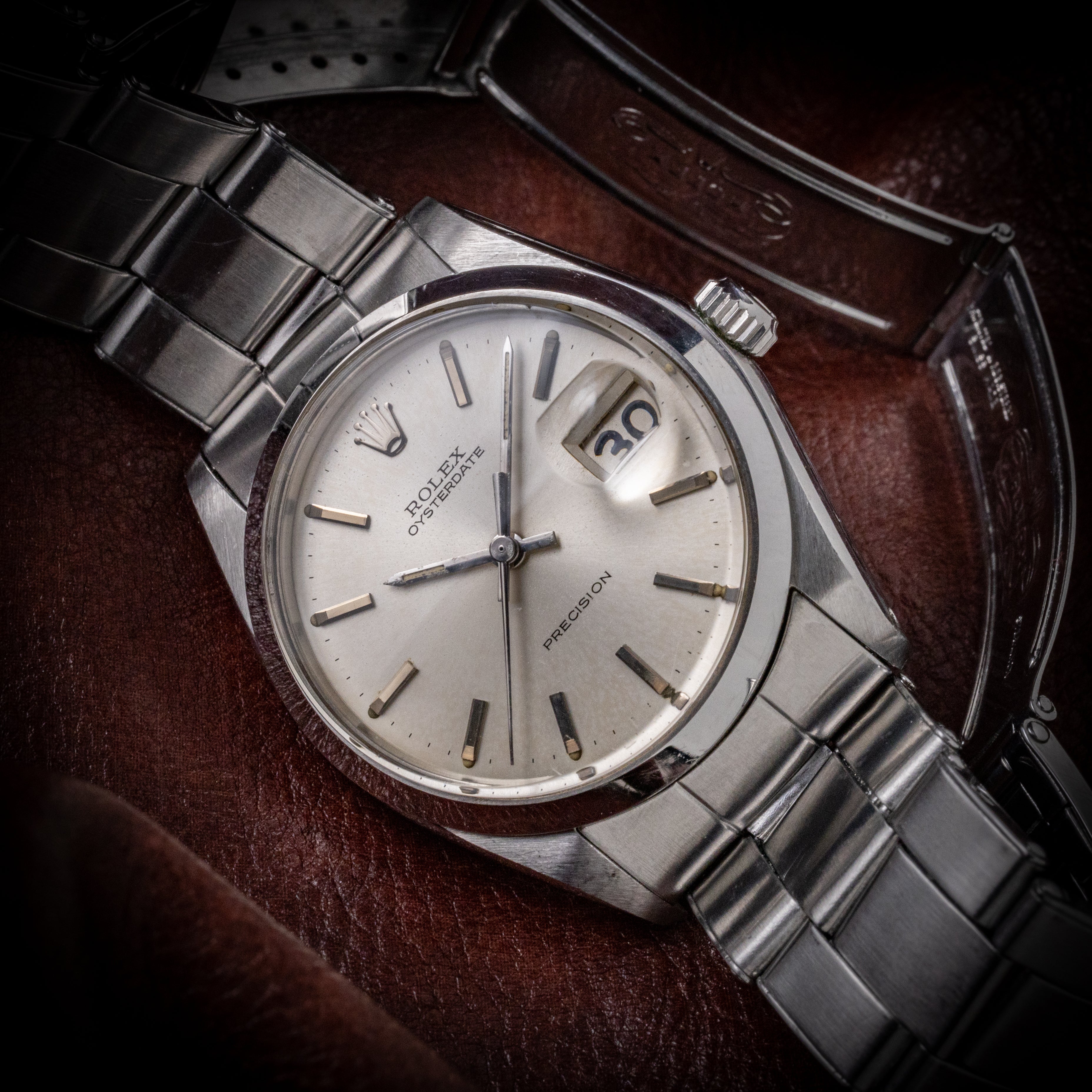 ロレックス オイスターデイト 1969年製 Ref.6694 シルバーダイヤル