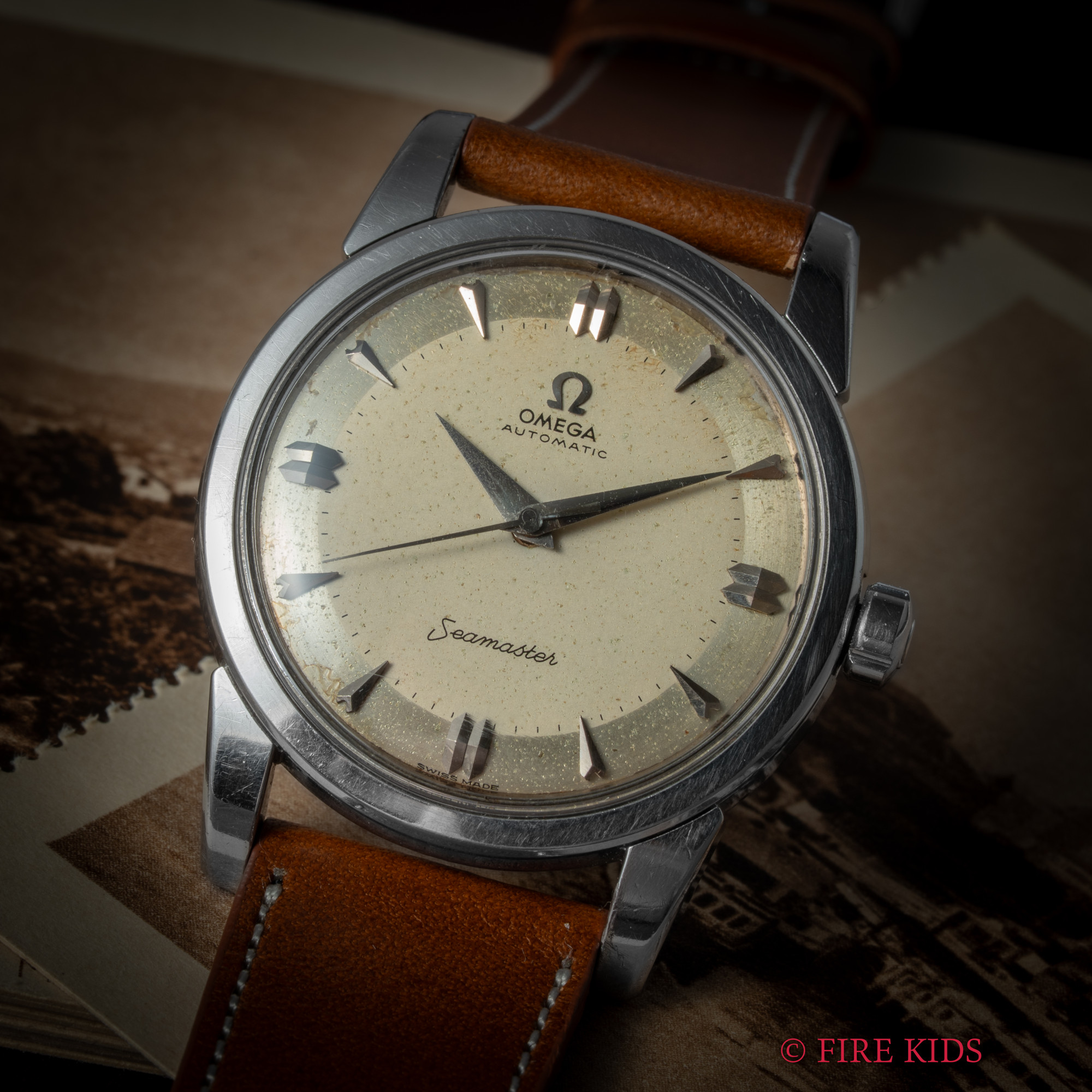 オメガ シーマスター ハートインデックス 1958年製 Ref.2846.13SC 自動巻き ツートンダイヤル