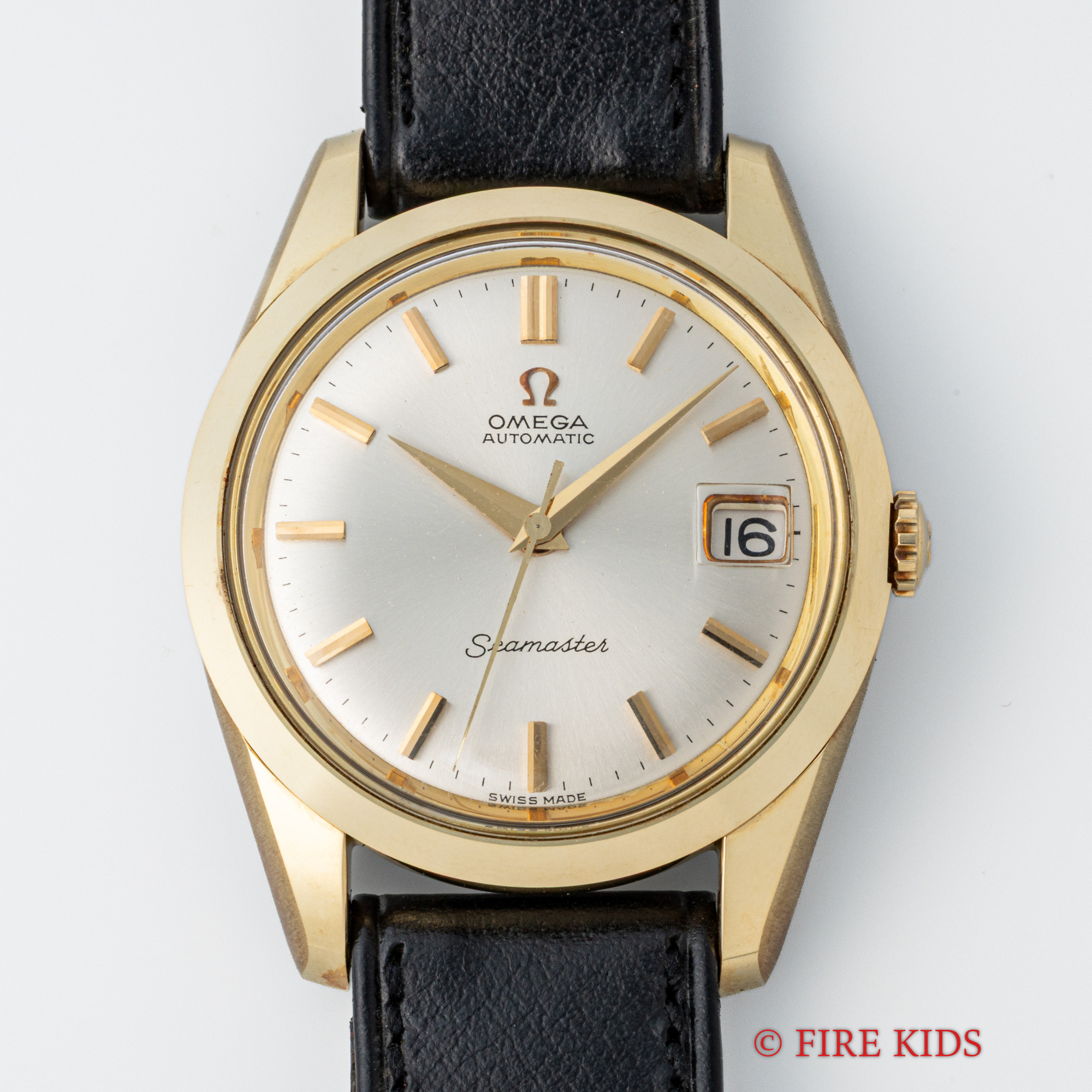 OMEGA ゴールド アナログ 時計 FIREKIDS｜ファイアーキッズ / OMEGA オメガシーマスター1963年製