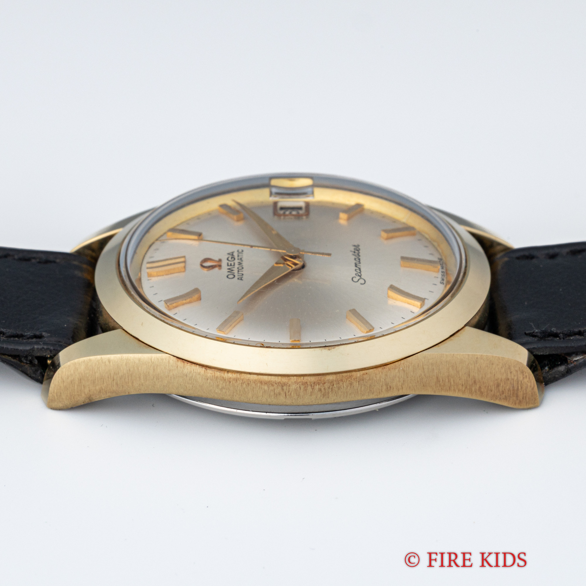 OMEGA ゴールド アナログ 時計 FIREKIDS｜ファイアーキッズ / OMEGA オメガシーマスター1963年製