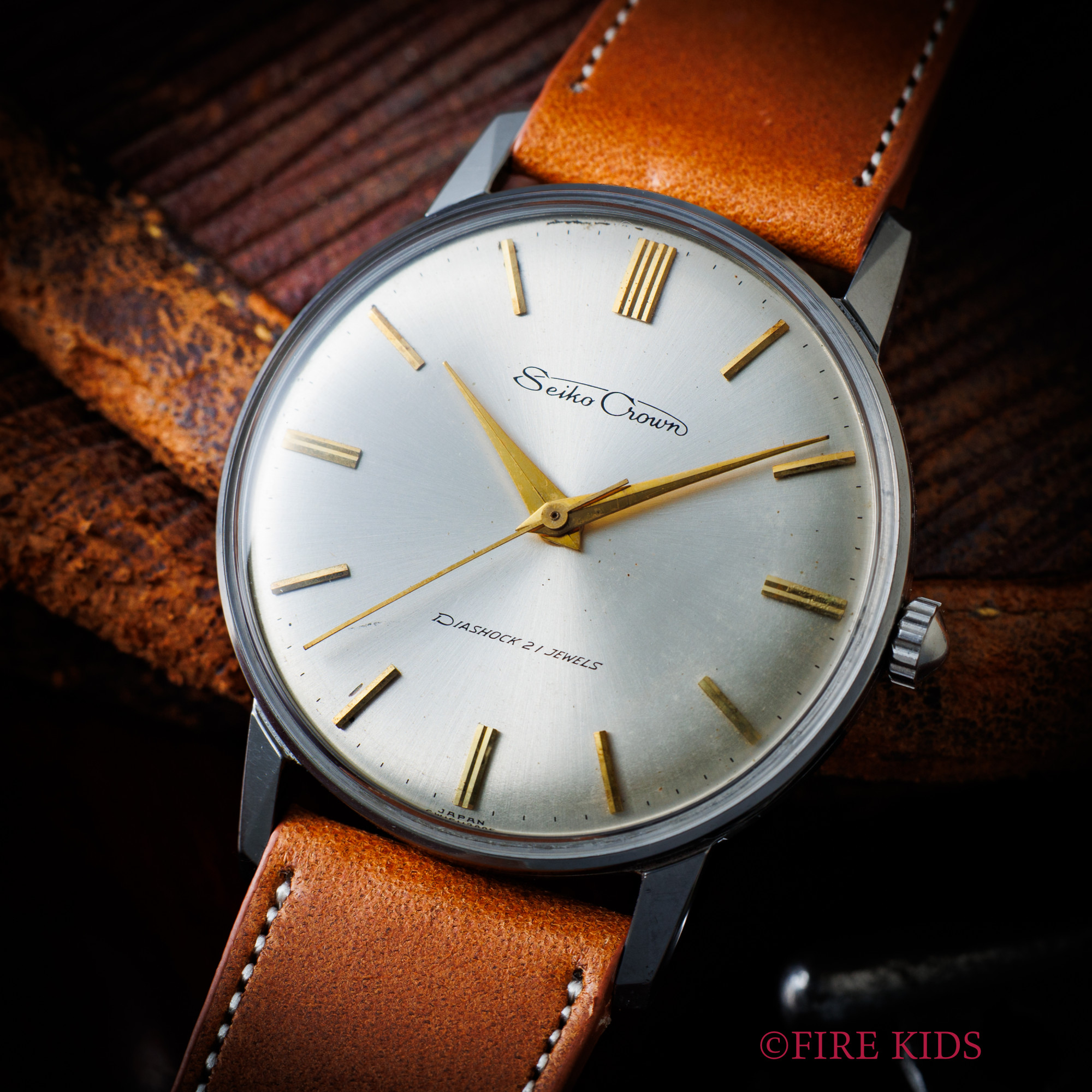 セイコー 1962年製  クラウン Ref.15013ED 21石手巻 Cal.560