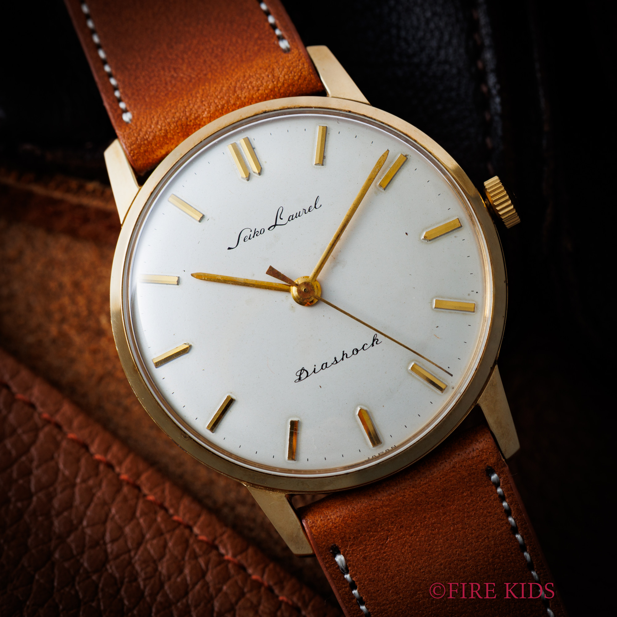 セイコー ローレル 1965年製 手巻 Ref.J14110 筆記体 EGP