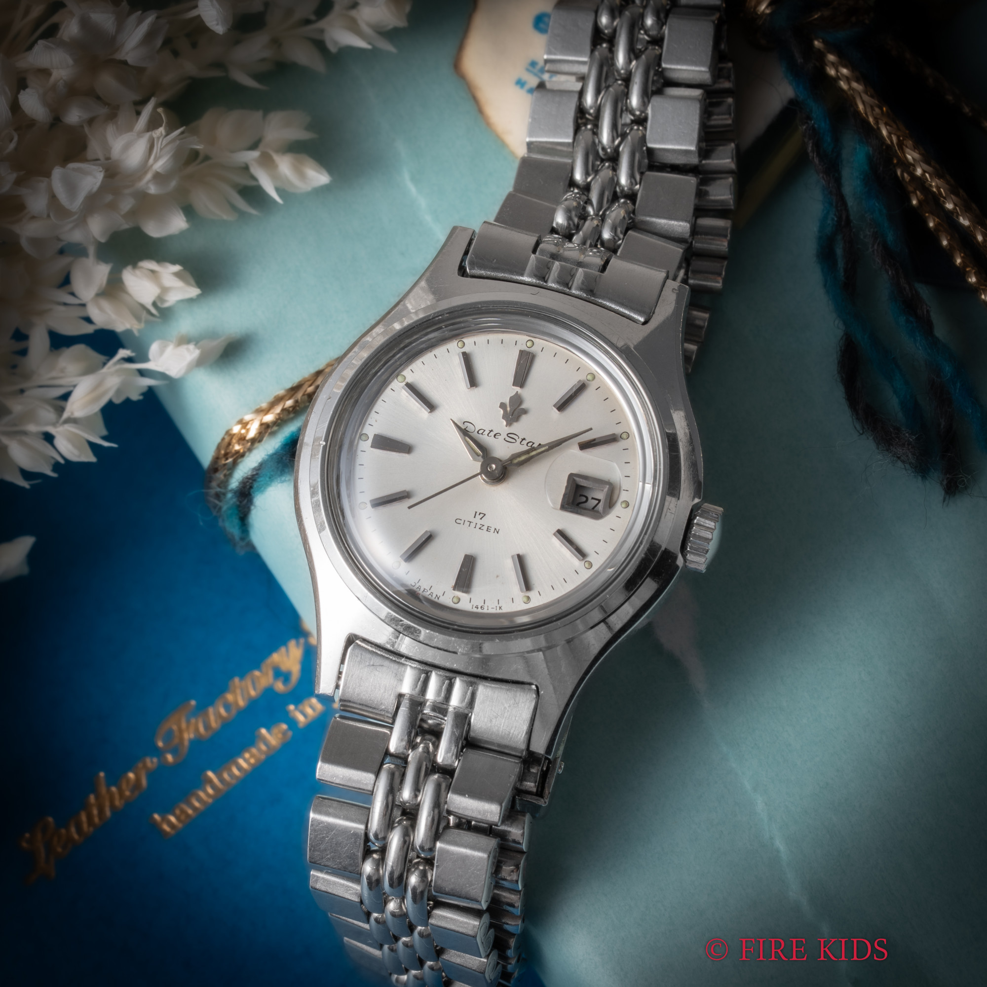 シチズン 1967年製 デイトスター Ref.DTRS5180-Y 手巻き Cal.5310 純正ステンブレス