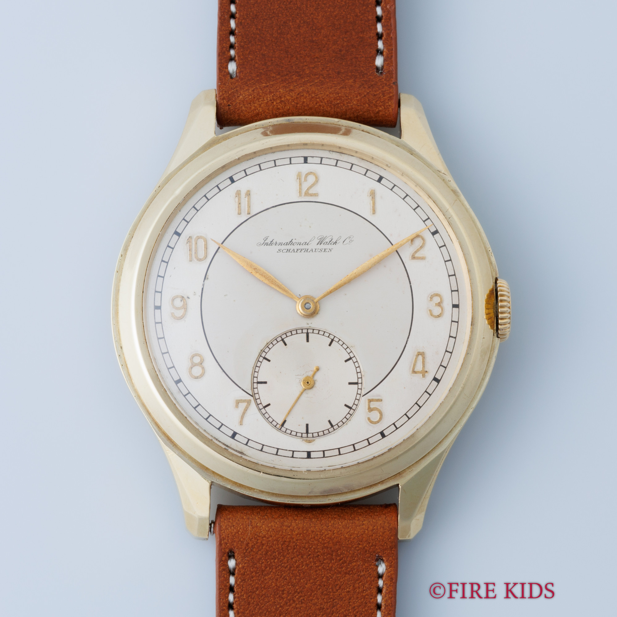 FIREKIDS｜ファイアーキッズ / IWC 14金無垢36㎜ビッグケース 1940年製