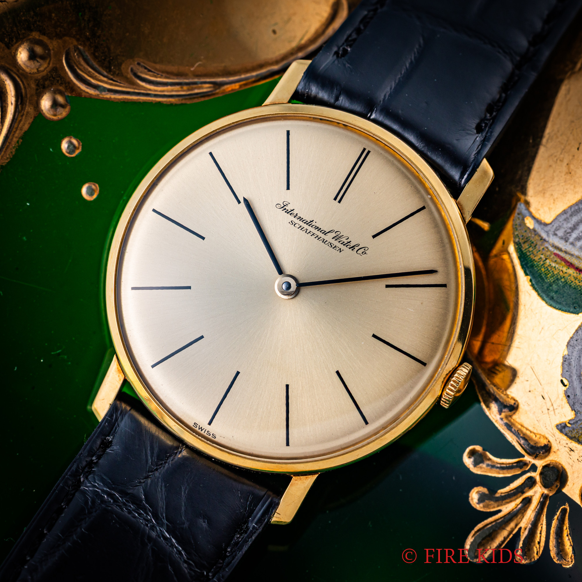 FIREKIDS｜ファイアーキッズ / IWC ラウンドケース K18金無垢 1976年製