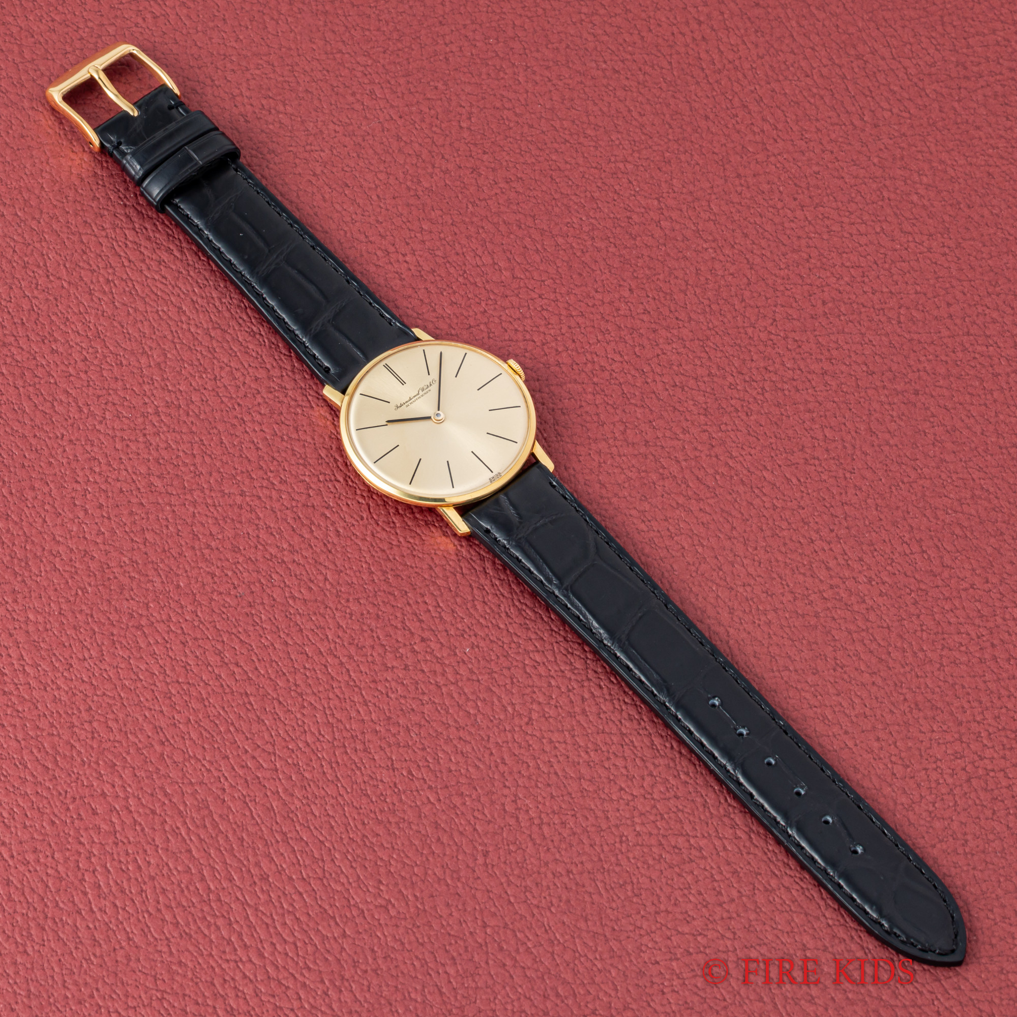 FIREKIDS｜ファイアーキッズ / IWC ラウンドケース K18金無垢 1976年製