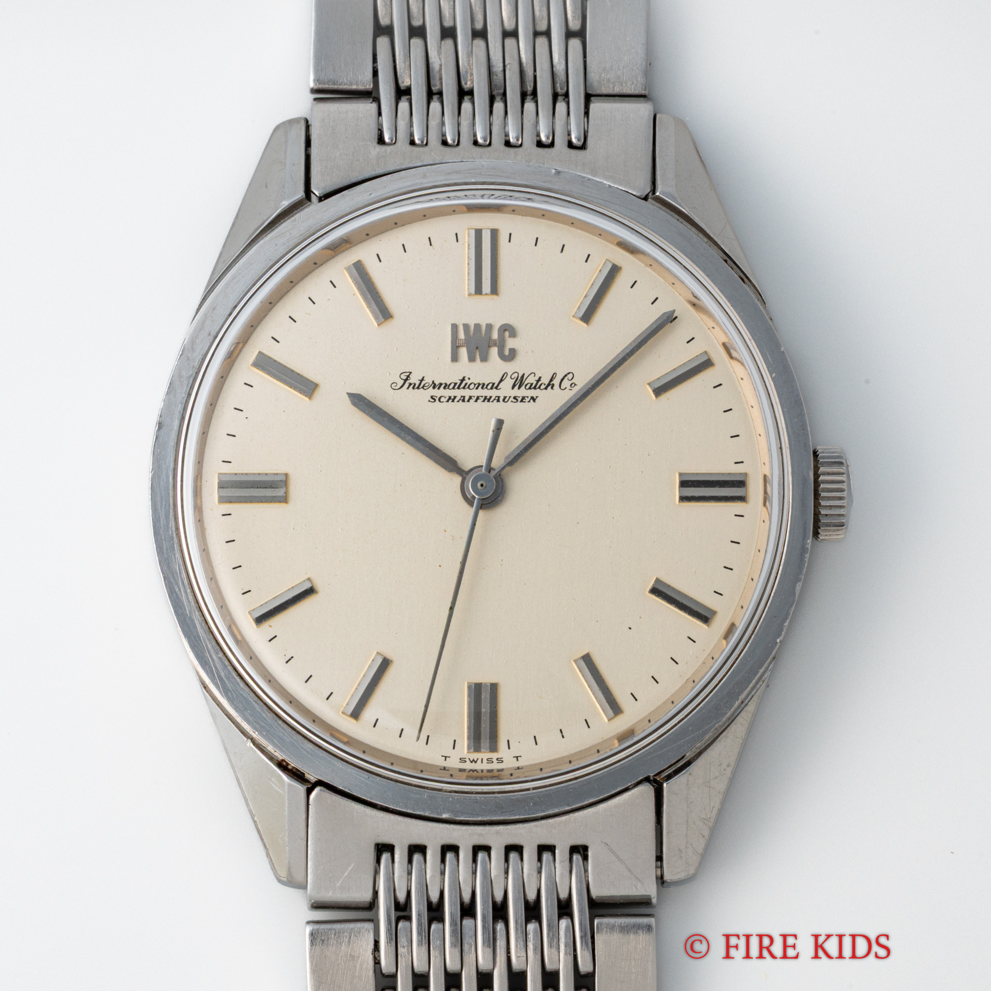 FIREKIDS｜ファイアーキッズ / IWC ラウンドケース 純正ブレス 1970年
