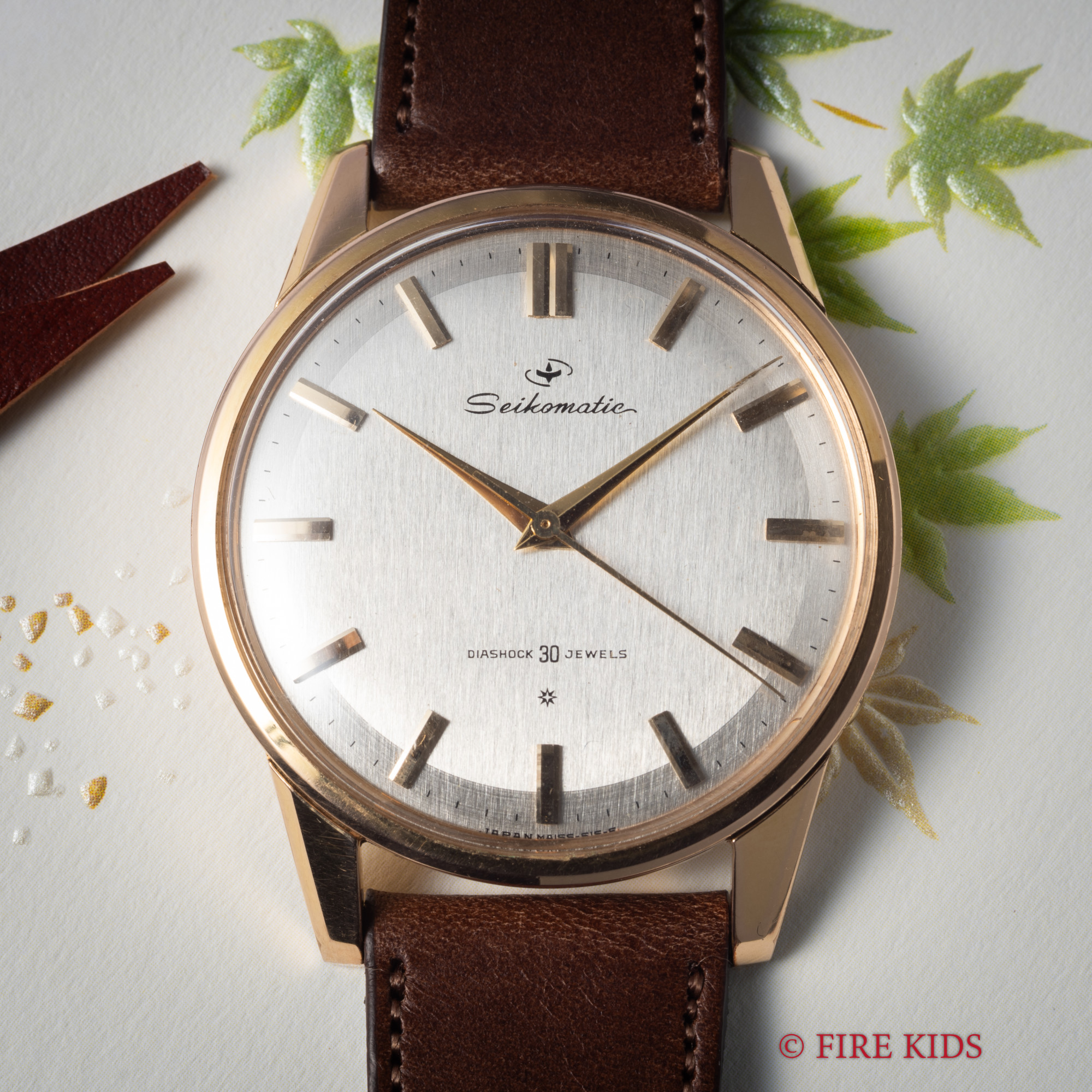 セイコーマチック 1962年製 Ref.15031D 自動巻き EGPケース GFバック　