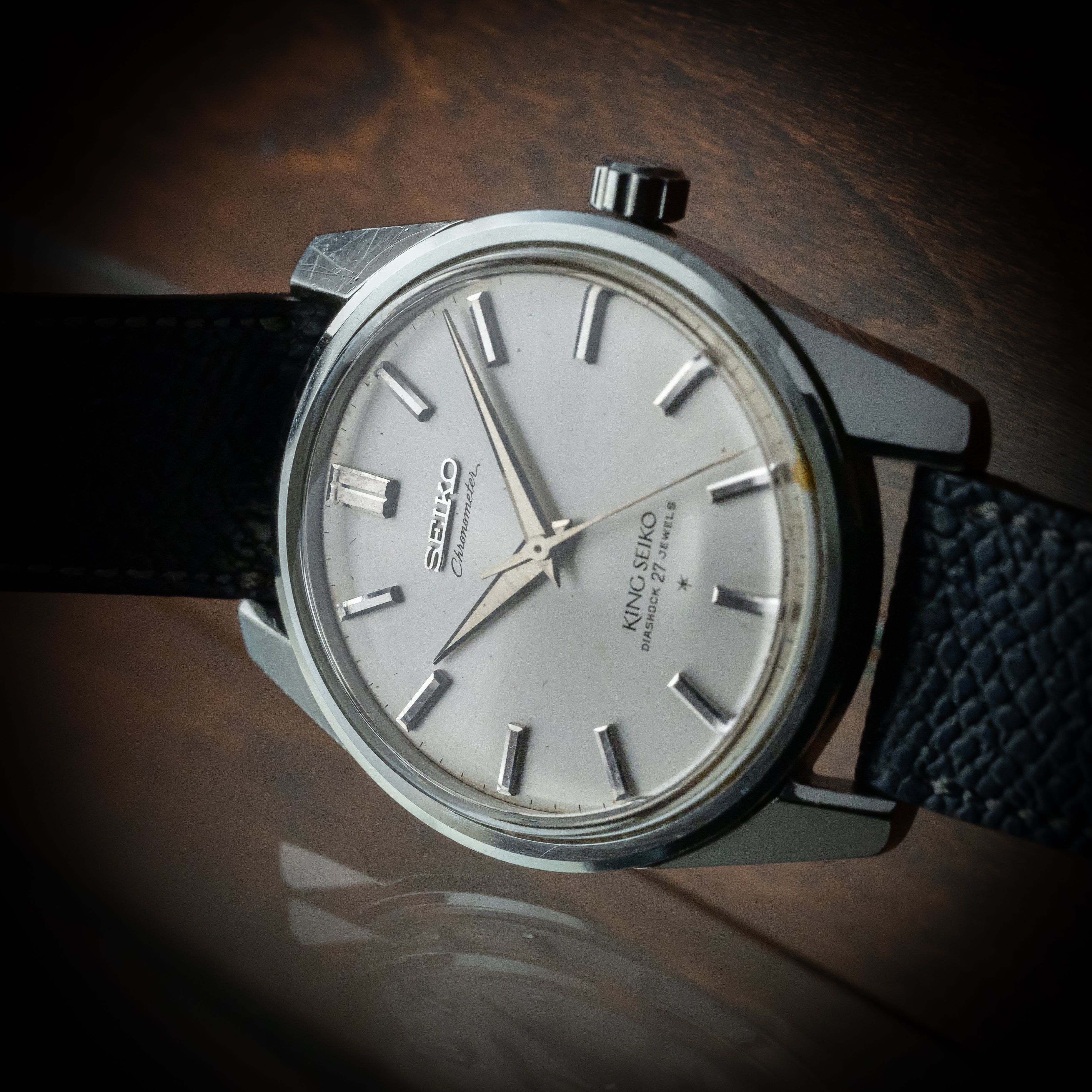 キングセイコー 筆記体クロノメーター 1964年製 前期型 Ref.49999 ライオンメダリオン 44KS