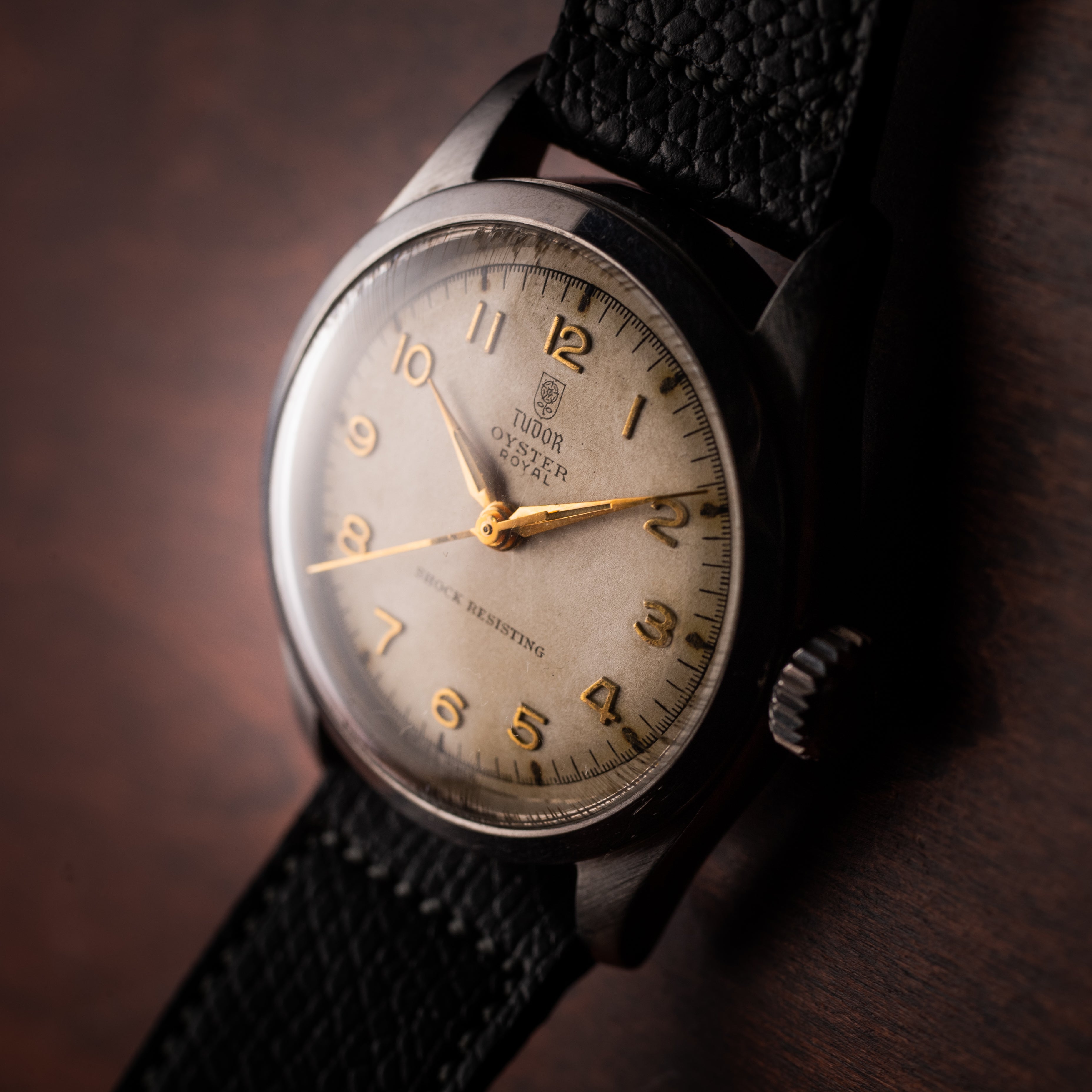 チューダー オイスターローヤル 盾薔薇 全アラビアダイヤル Ref.7903 1950年代製