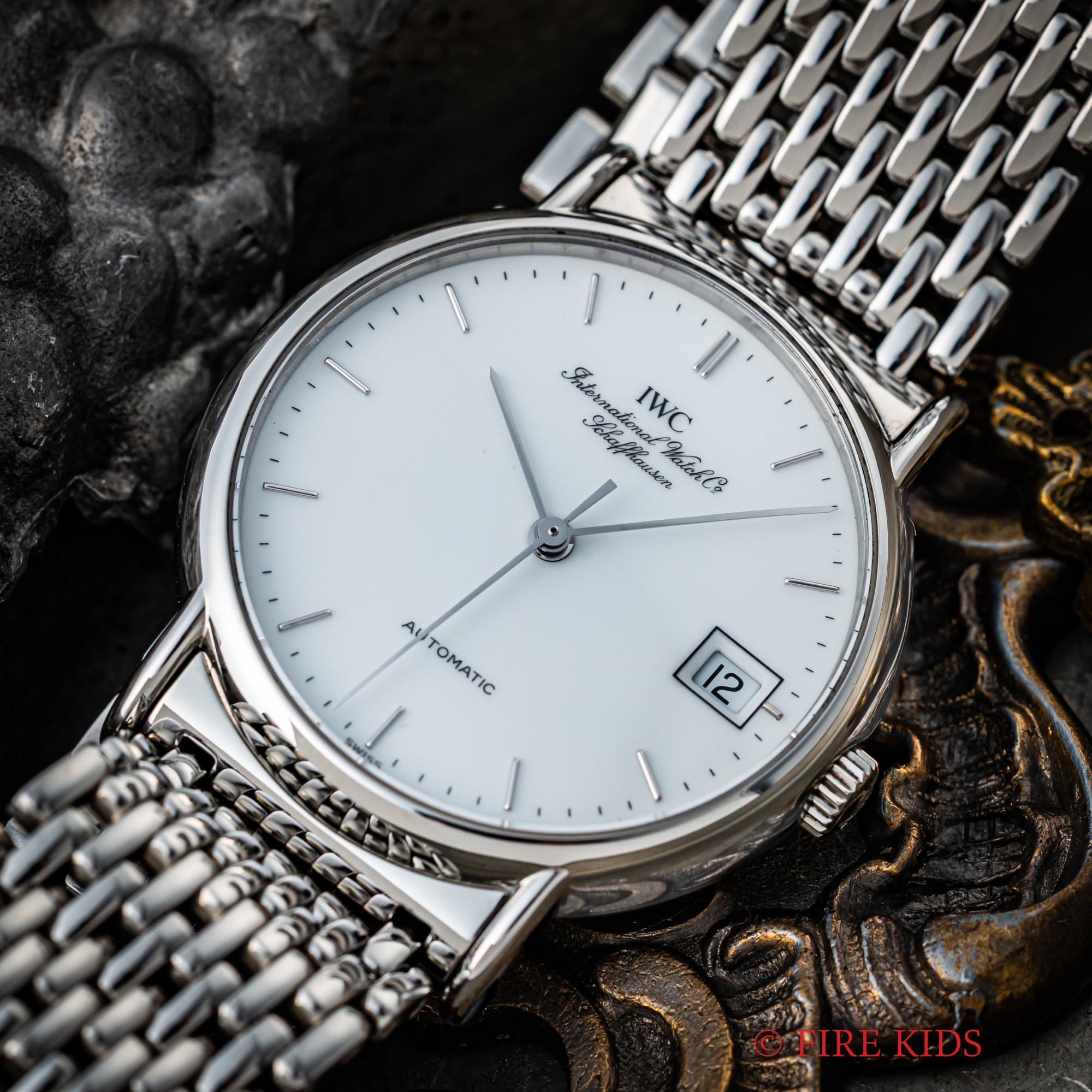 IWC ポートフィノ 1994年製 エナメルダイヤル 自動巻 純正ブレス お魚リューズ