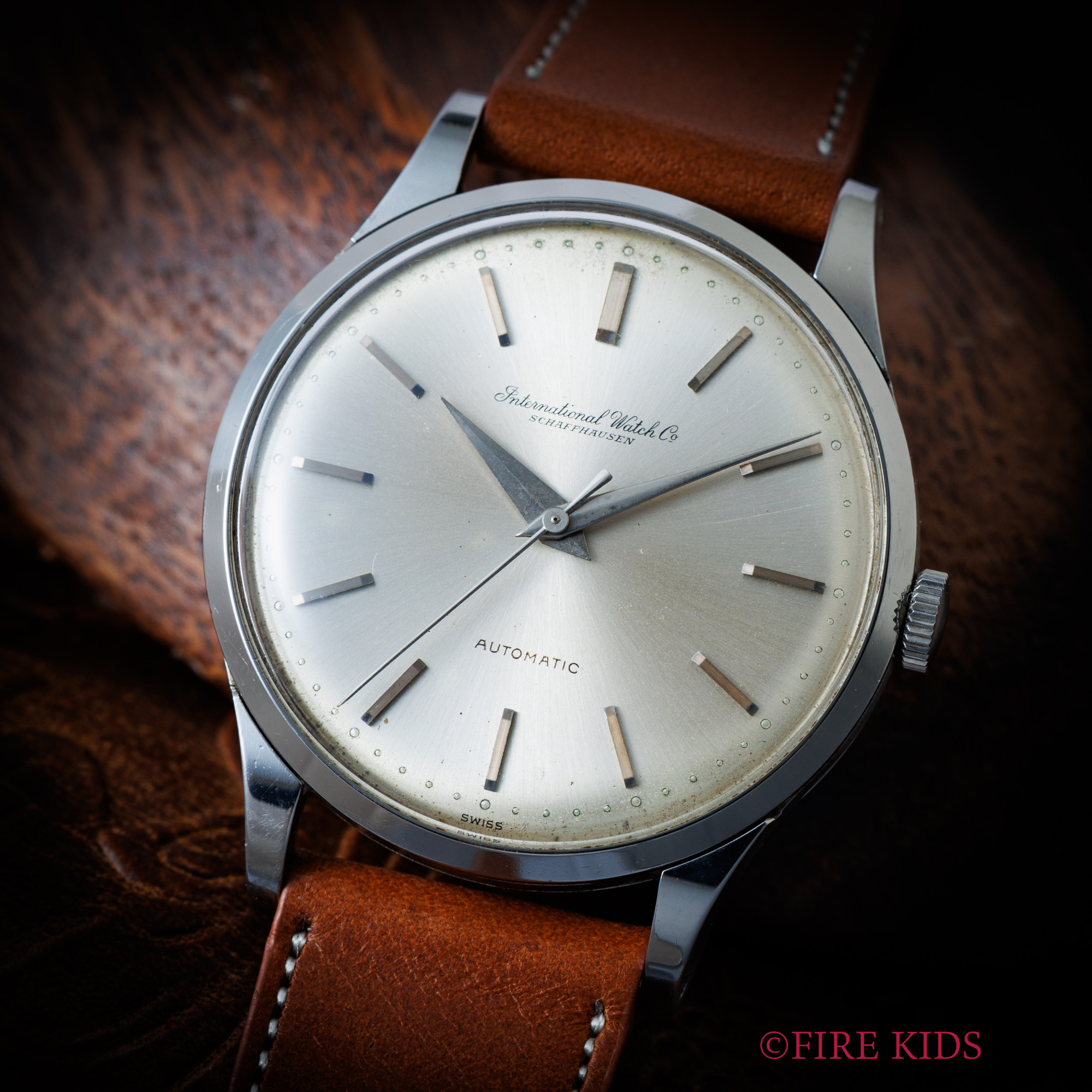 IWC ラウンドケース 1957年製 自動巻き Cal.852