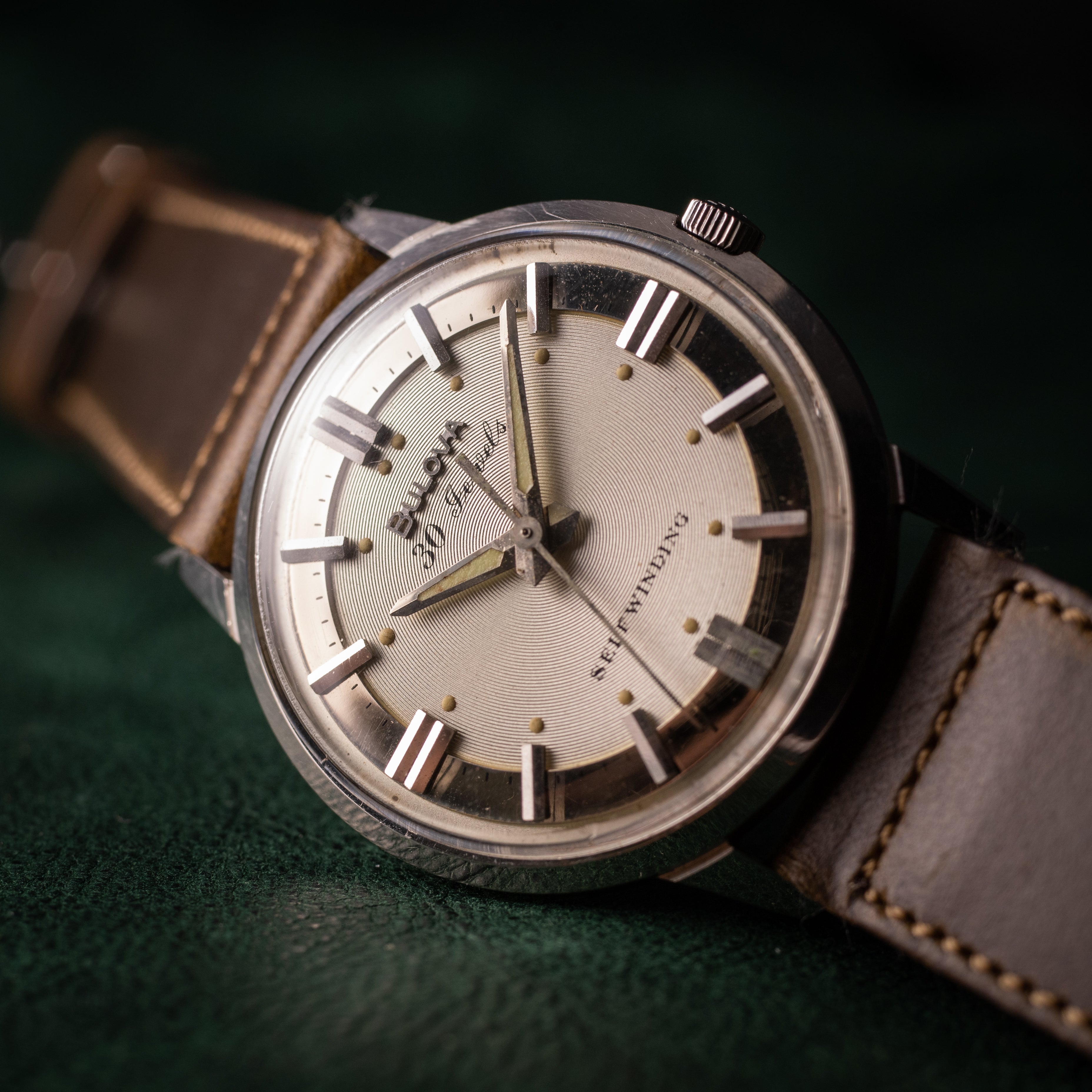 ブローバ セルフワインディング 1965年製 30石自動巻き ツートンダイヤル