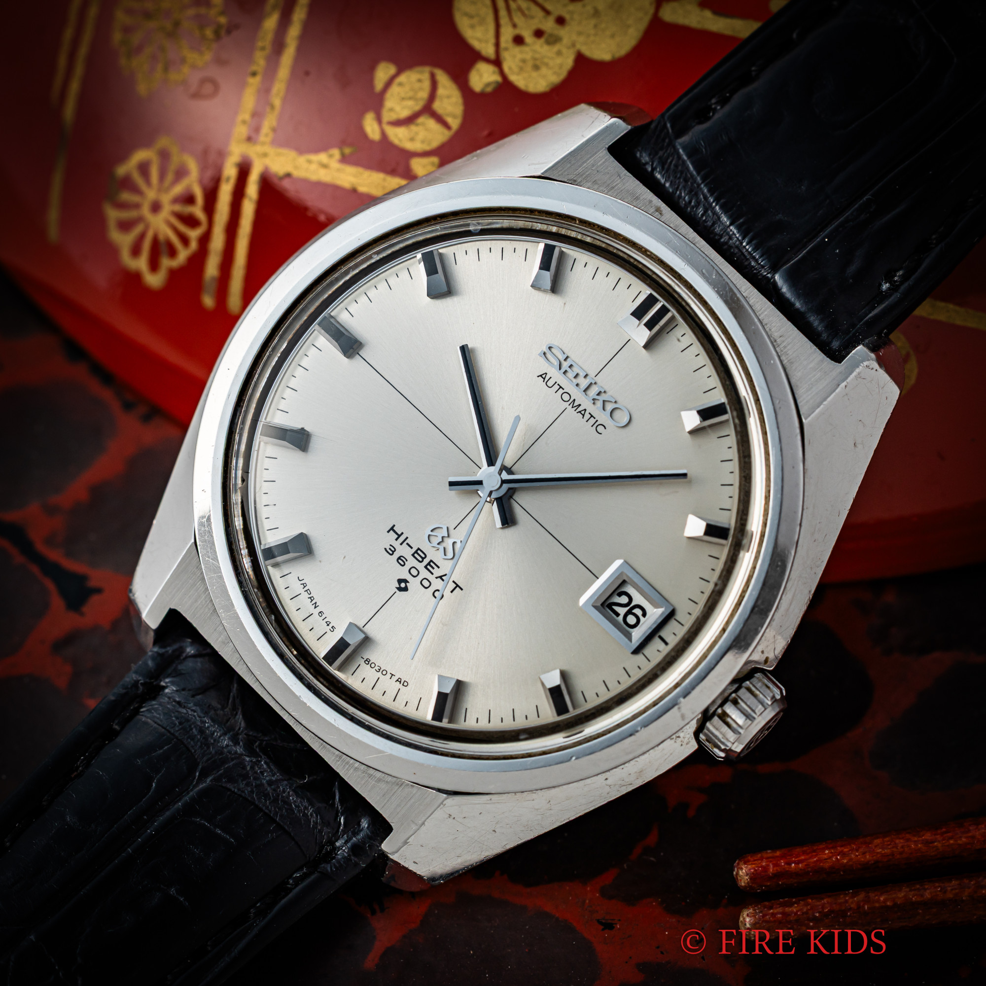 セイコー 61グランドセイコー ハイビート 1969年製 Ref.6145-8000 自動巻き クロスライン