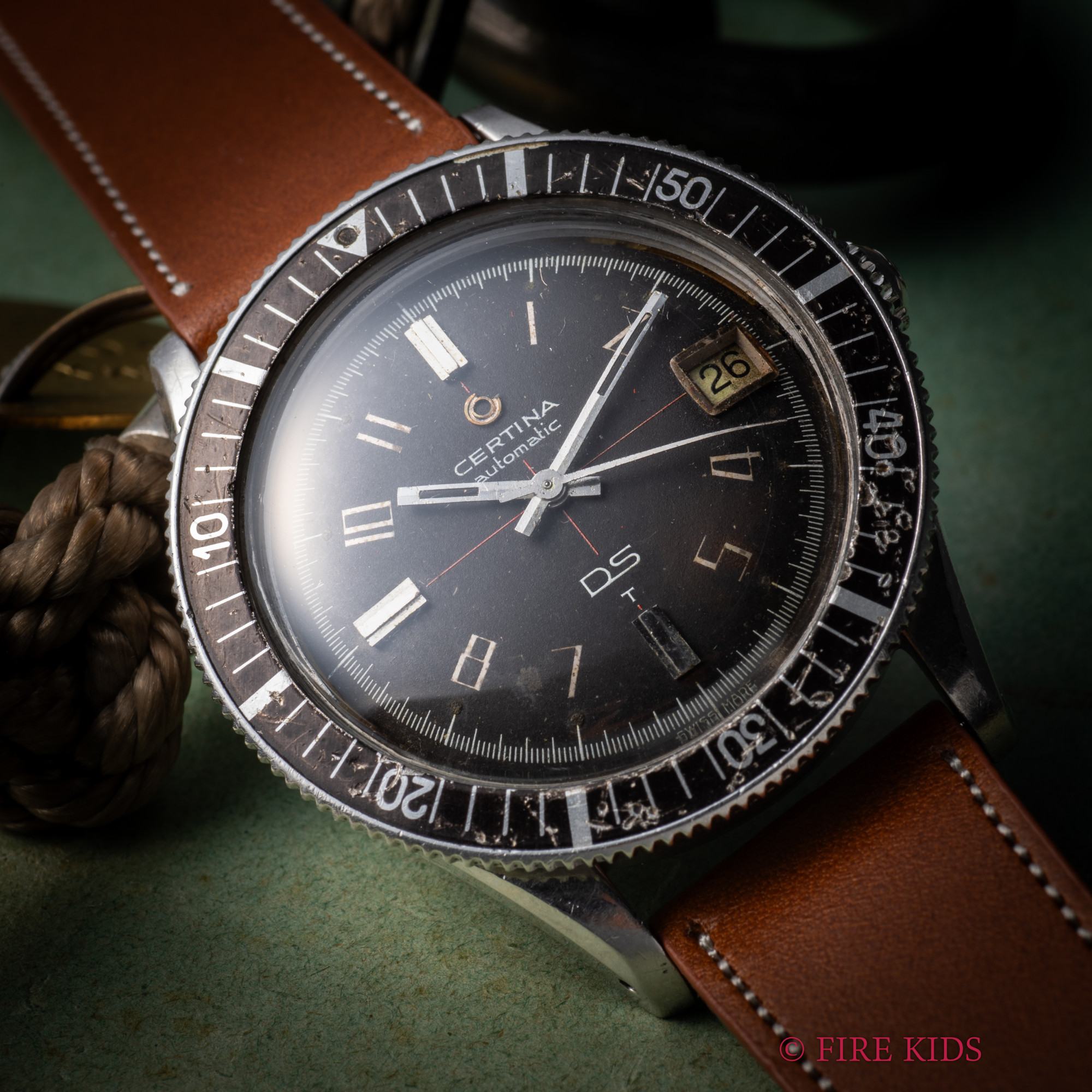 サーチナ DSダイバー 1960年代製 自動巻 Ref.346.825 カウントダウンベゼル