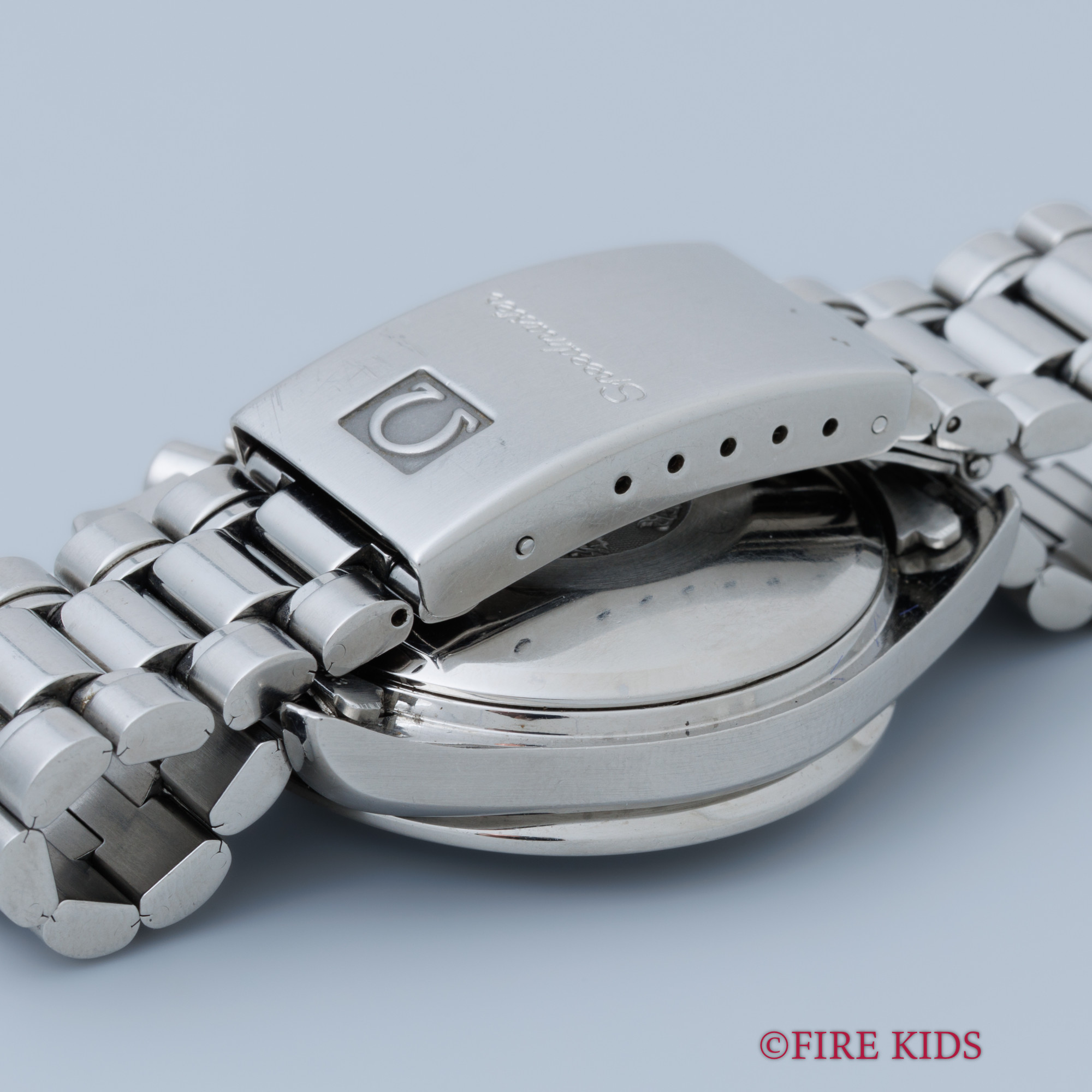 管番161 オメガ 純正スピードマスター ステンブレス 3コマ 16ミリ幅 →中 FIREKIDS｜ファイアーキッズ / オメガ スピードマスター 1995～1997年