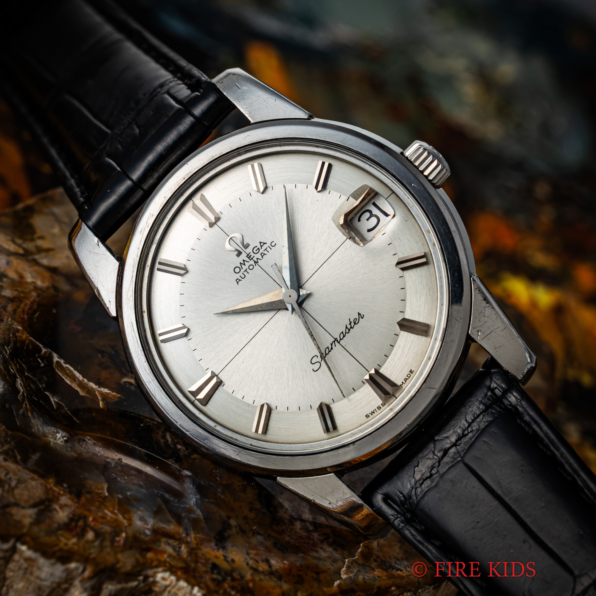 オメガ OMEGA シーマスター 1963年製 ツートンダイヤル Ref.166.009 自動巻