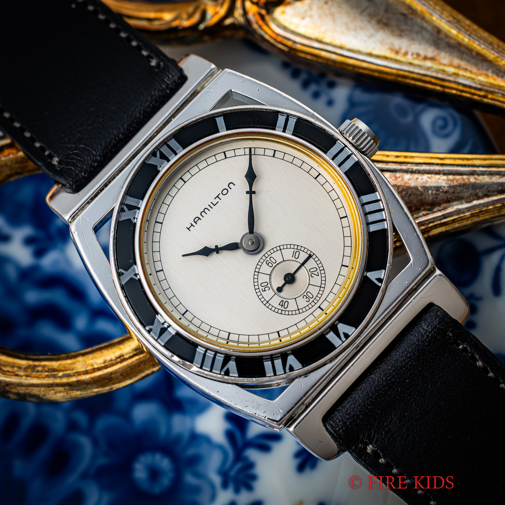 ハミルトン パイピングロック 復刻 1990年代製 手巻 Ref.6203 NYヤンキース