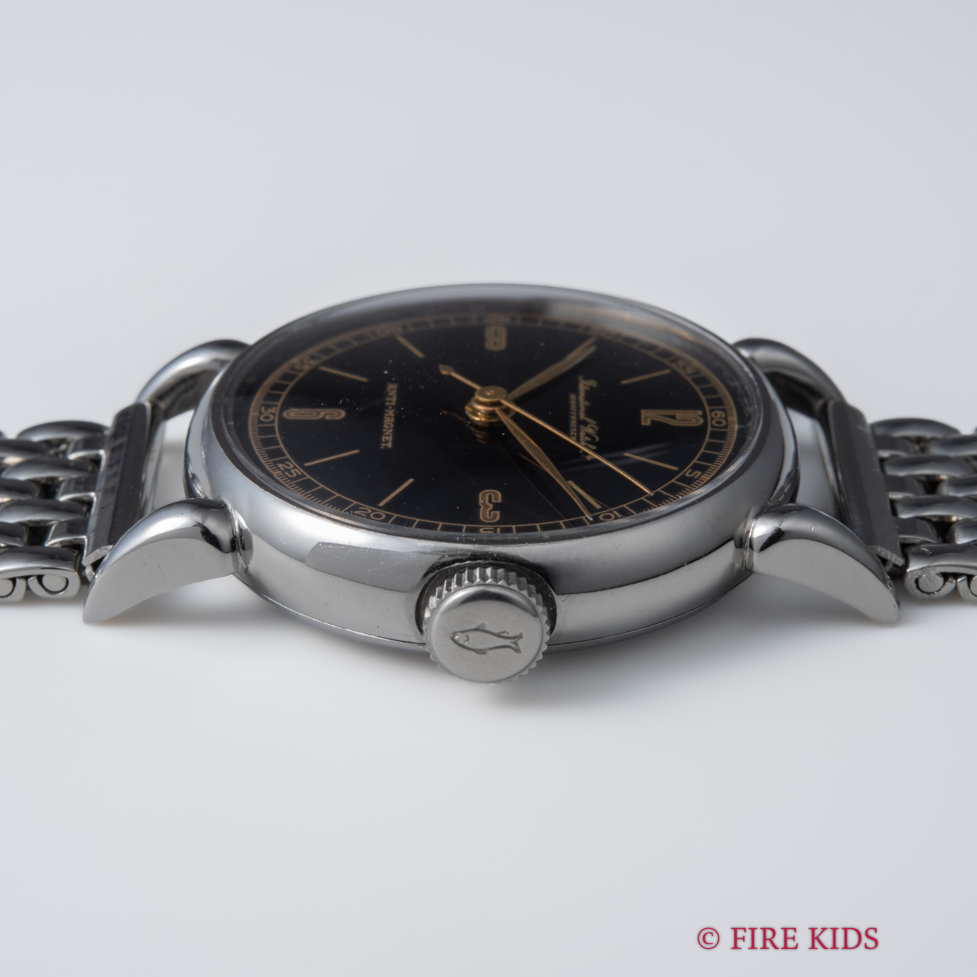 FIREKIDS｜ファイアーキッズ / IWC ブラックミラーダイヤル 1944年製