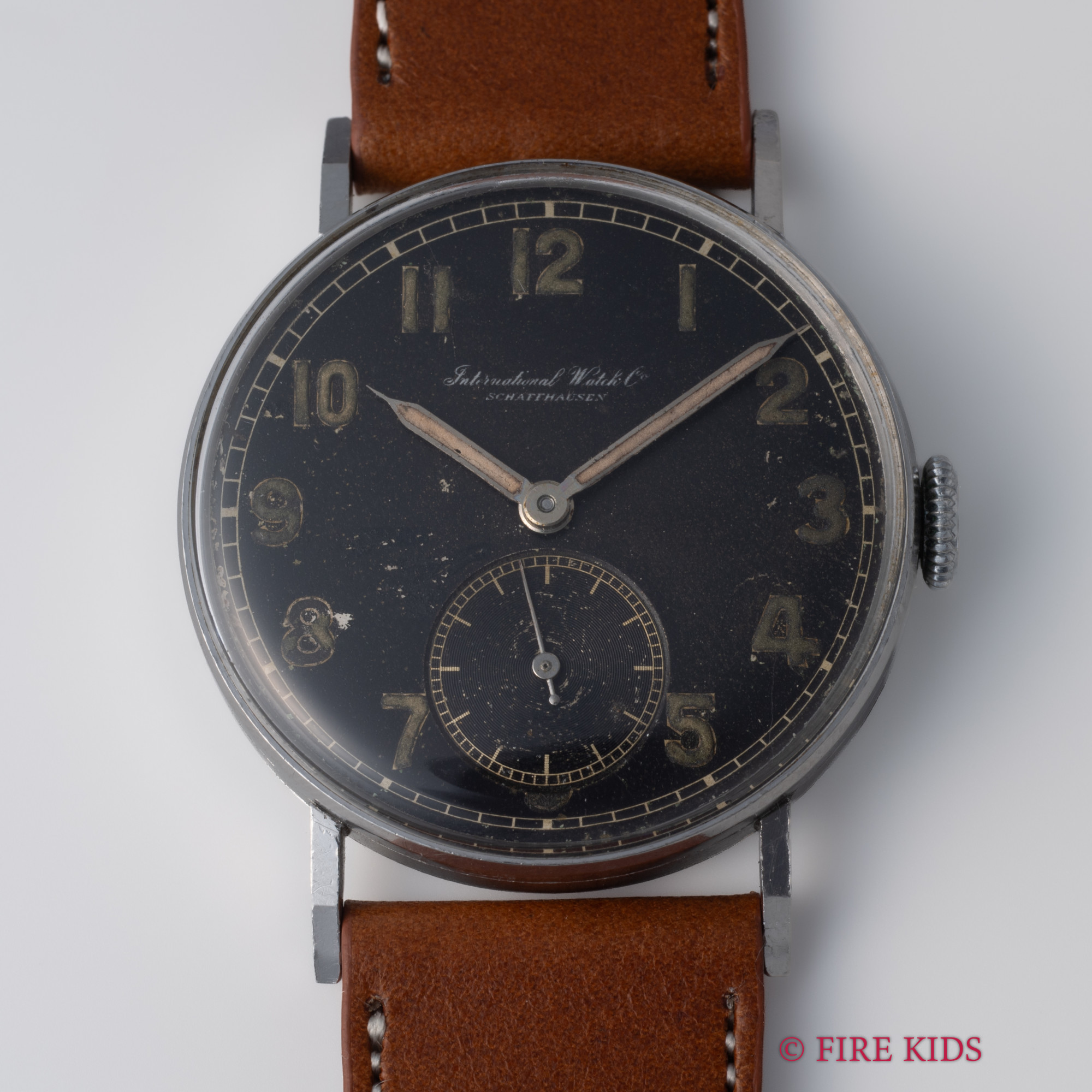 FIREKIDS｜ファイアーキッズ / IWC Cal.83 1941年製 ブラックアラビア