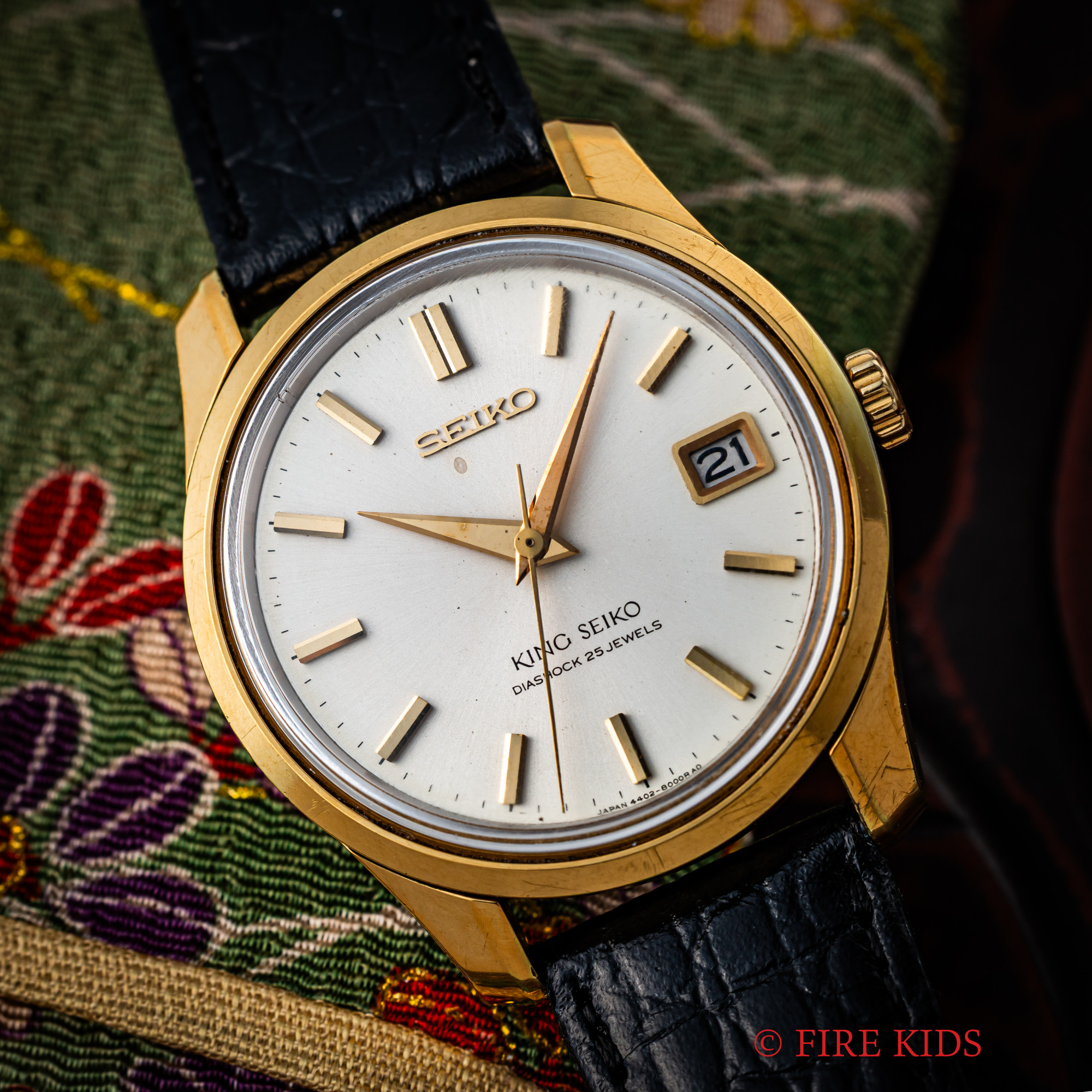 キングセイコー 1965年製 44KS 手巻き SGP/ステンバック Ref.4402-8000