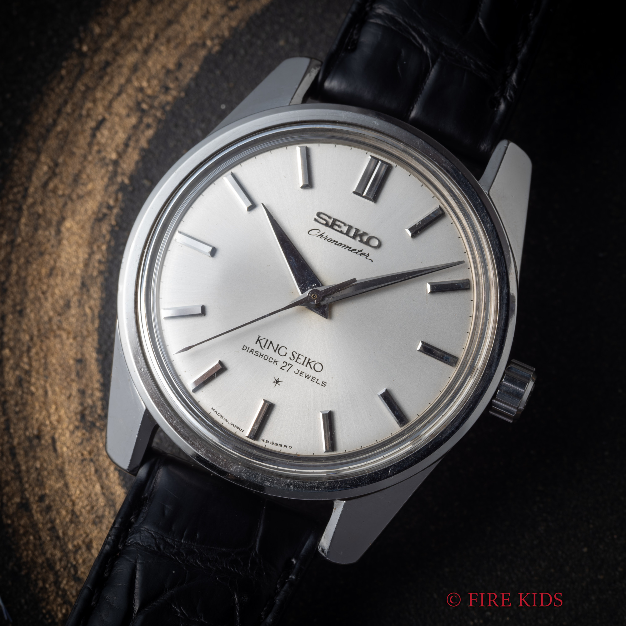 セイコー SEIKO キングセイコー 44KSクロノメーター 筆記体 1965年製 Ref.4420-9990 獅子メダリオン 手巻
