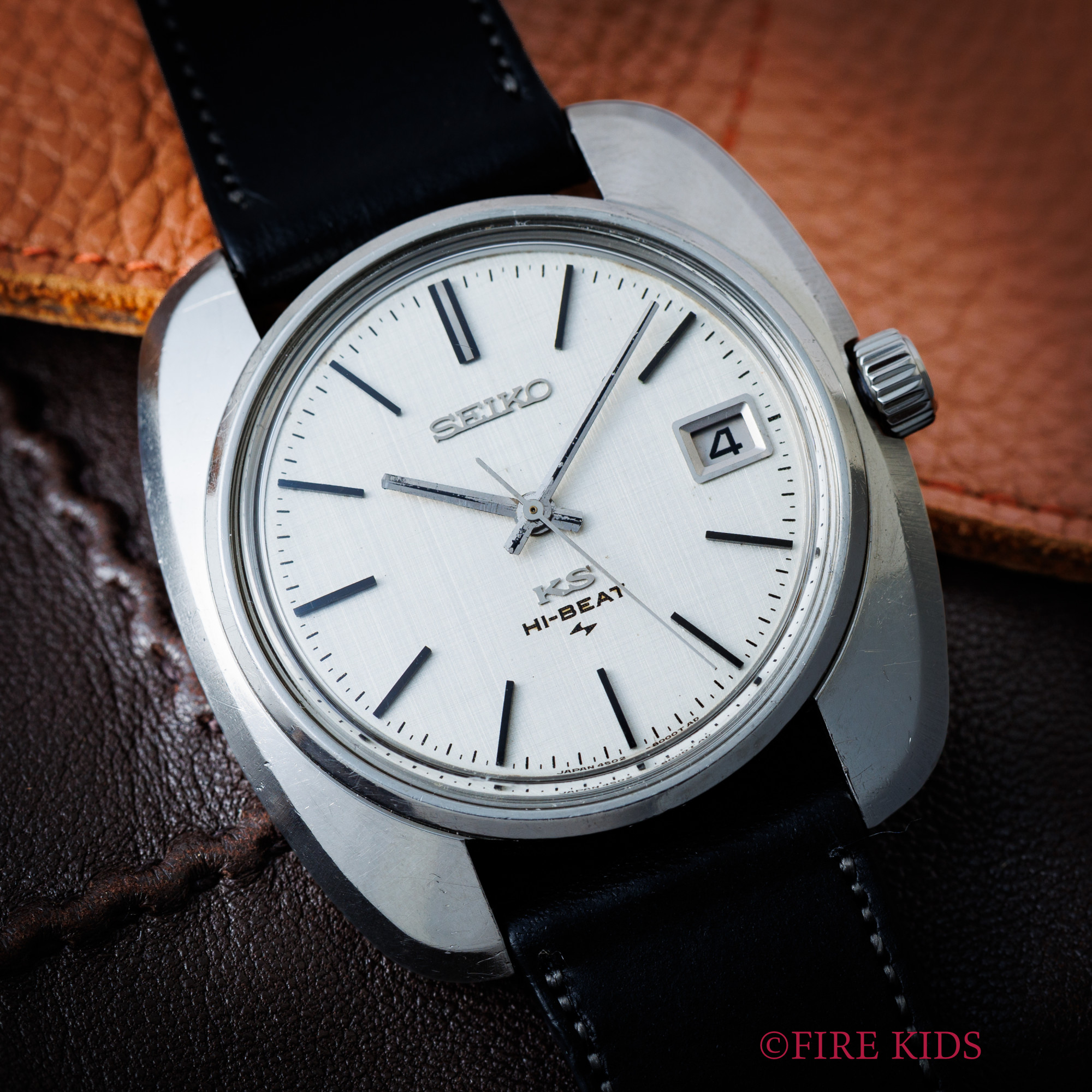 セイコー SEIKO キングセイコー 45KS 1969年製 Ref.4502-8000 ハイビート 手巻き 双胴型ケース