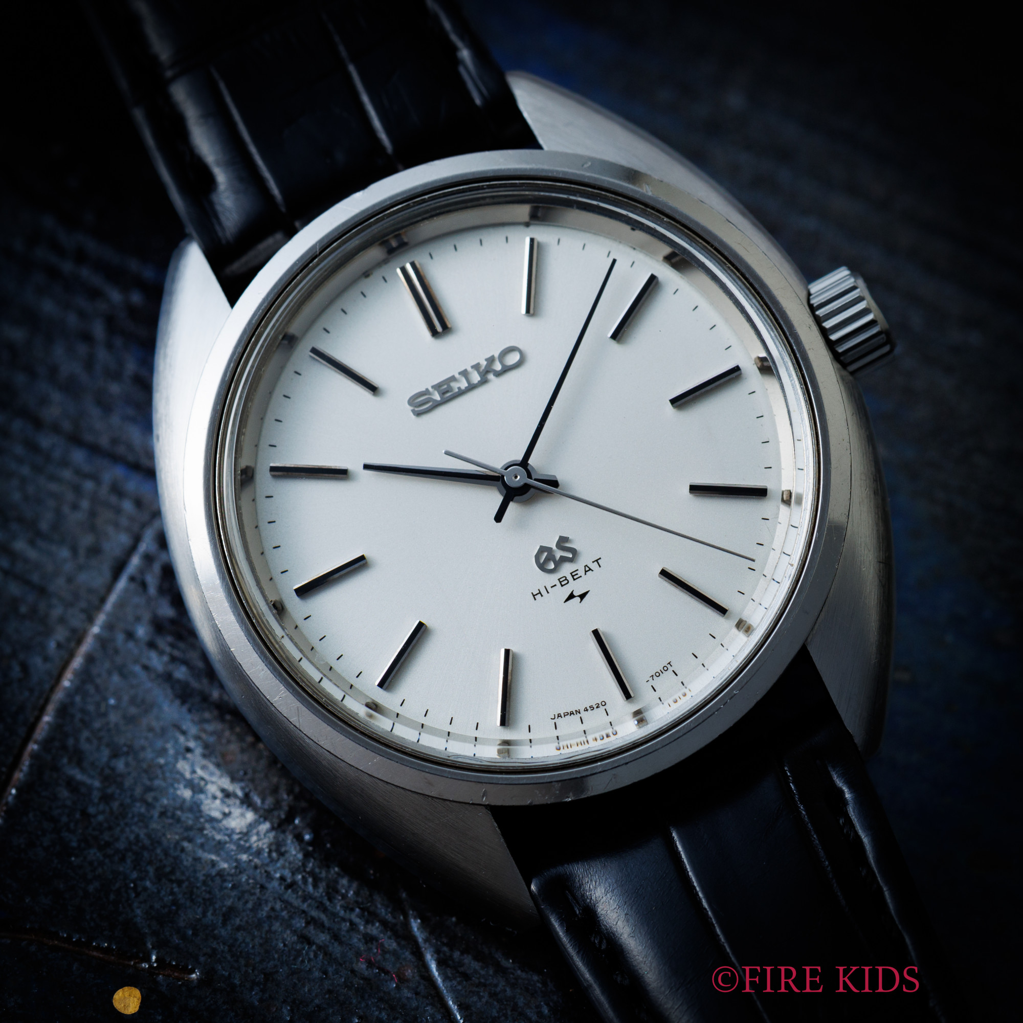 セイコー SEIKO 45グランドセイコー 1970年（昭和45年）製 10振動手巻き ノンデイト Cラインケース Ref.4520-7010