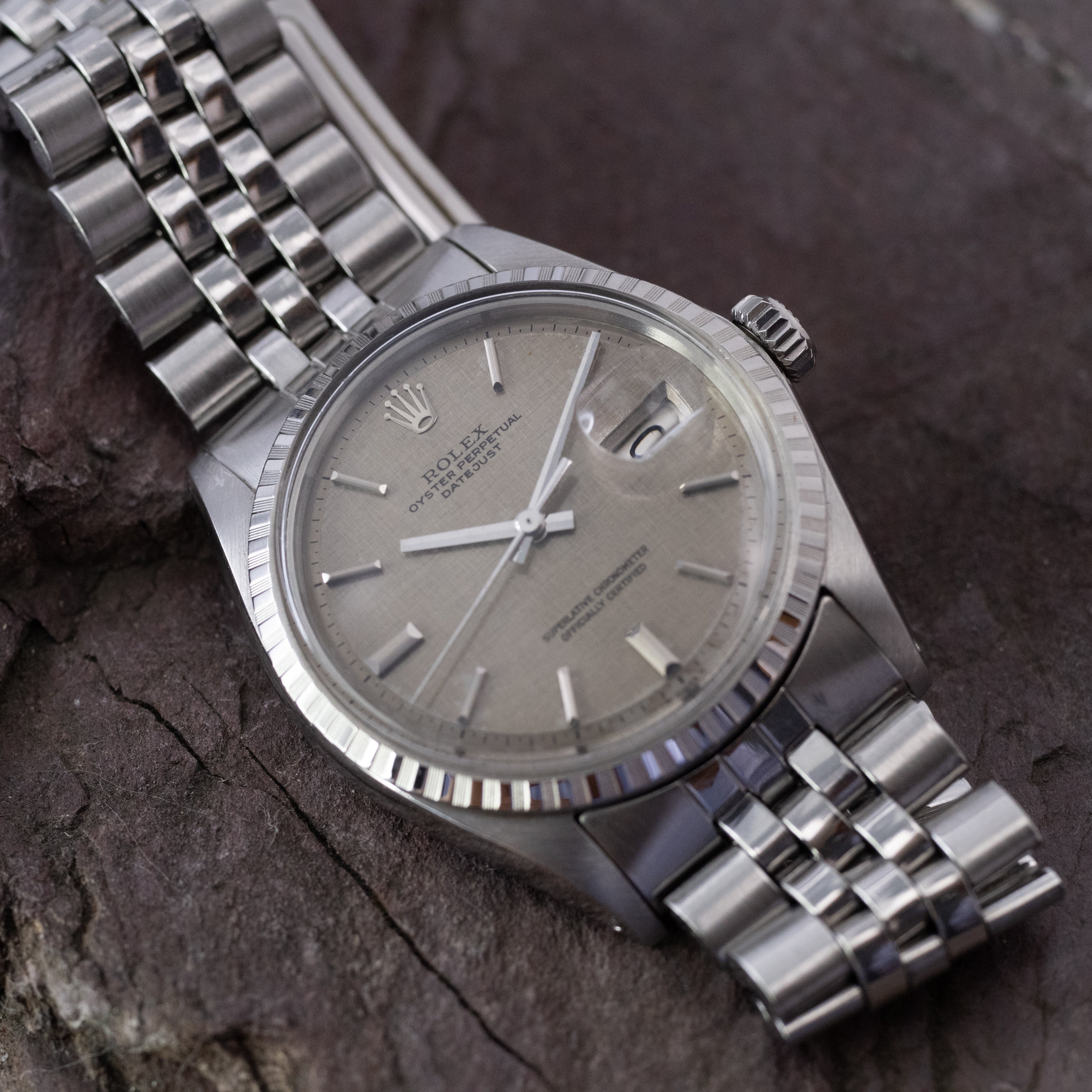 ロレックス デイトジャスト Ref.1603 グレーダイヤル  1970年製/昭和45年製