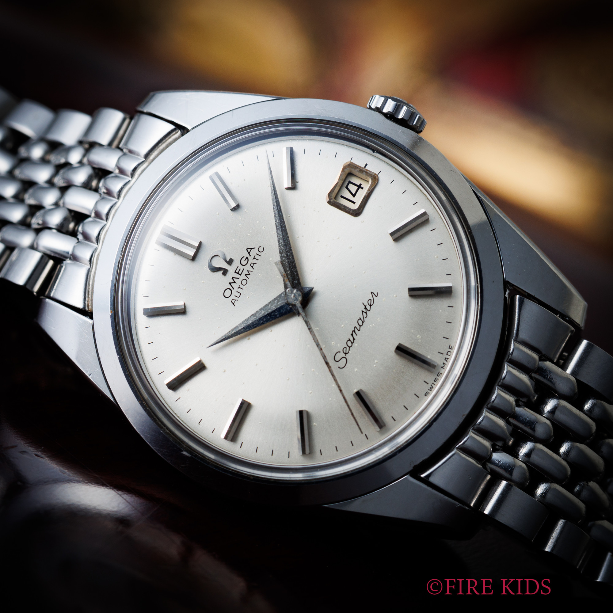 オメガ OMEGA シーマスター 1966年製 Ref.166.010 自動巻き Cal.562 純正ライスブレス付