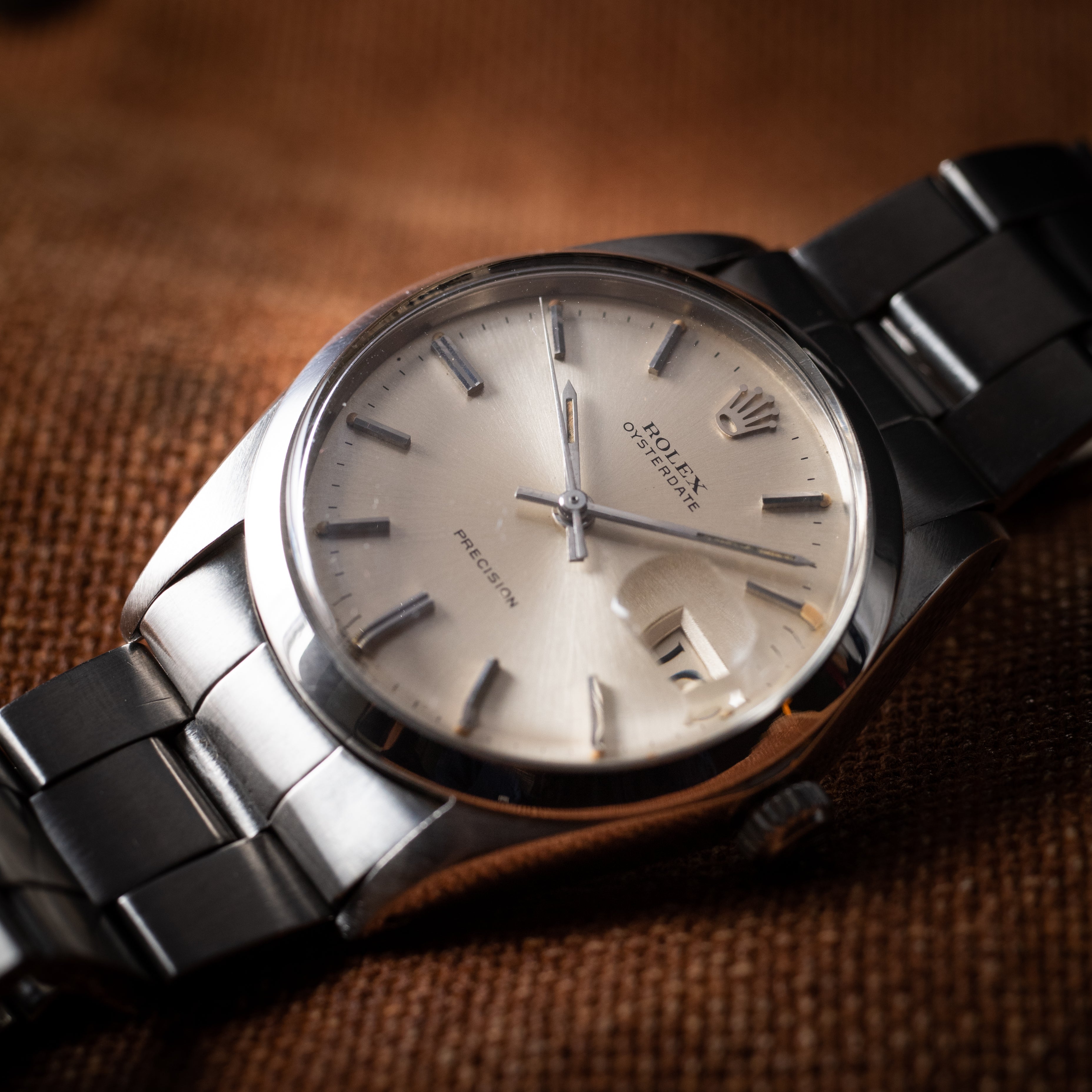 ロレックス オイスターデイト 1969年製 Ref.6694 シルバーダイヤル