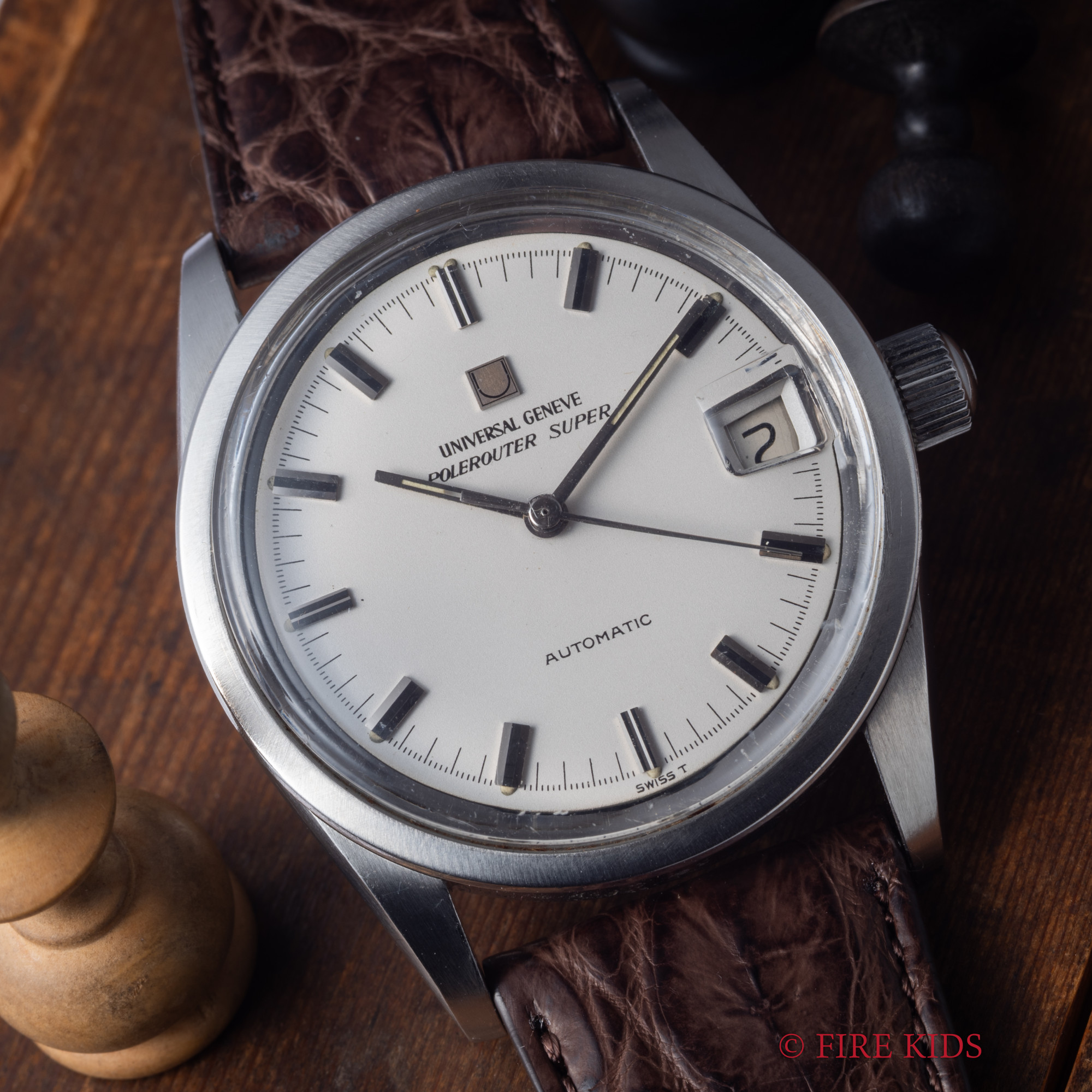 ユニバーサルジュネーブ 1966年製 ポールルータースーパー 自動巻きマイクロローター Ref.869112/22 Cal.1-69