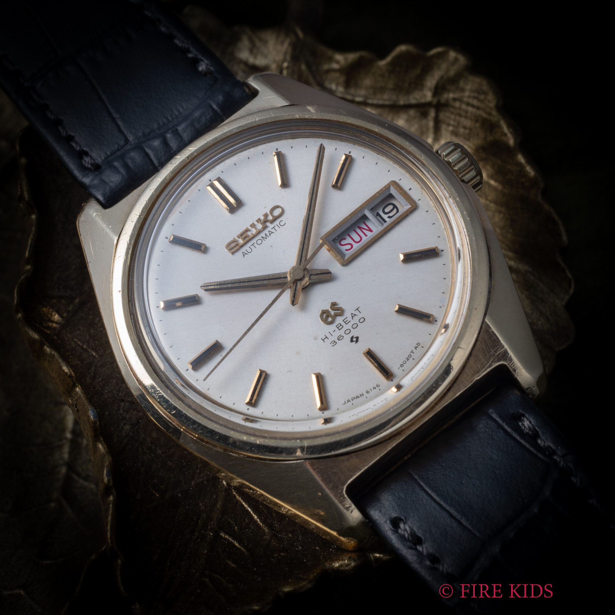グランドセイコー 1968年製 Ref.6146-8000 希少CAPゴールドケース 36000振動自動巻 61GS