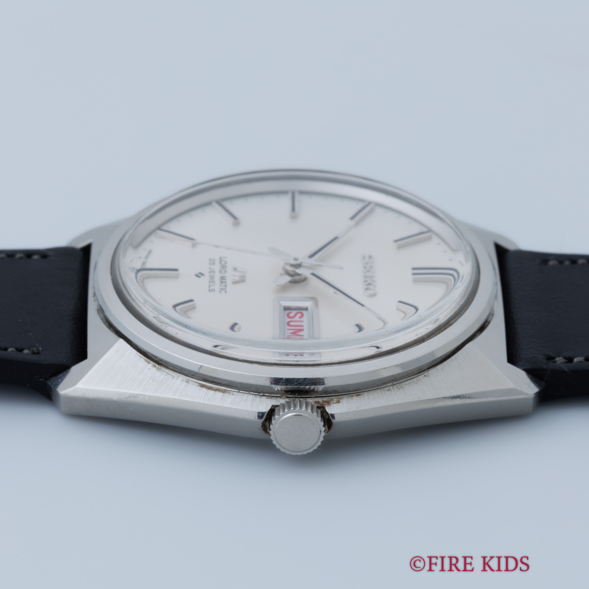 1960s セイコー フェアウェイ 21石 ワンピースケース FIREKIDS｜ファイアーキッズ / セイコーロードマチック1971年製